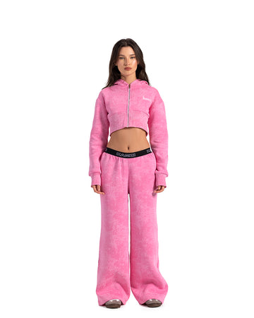 kamzi rose tie dye wide leg