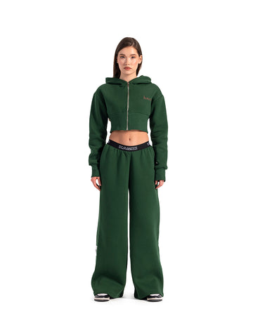kamzi green wide leg