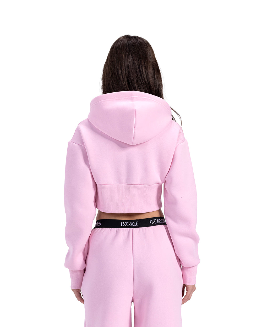 baby pink cropped jacket