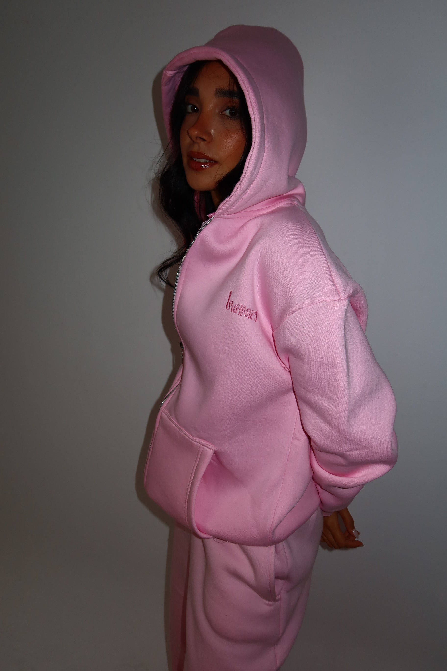 Oversized Zip Up Jacket