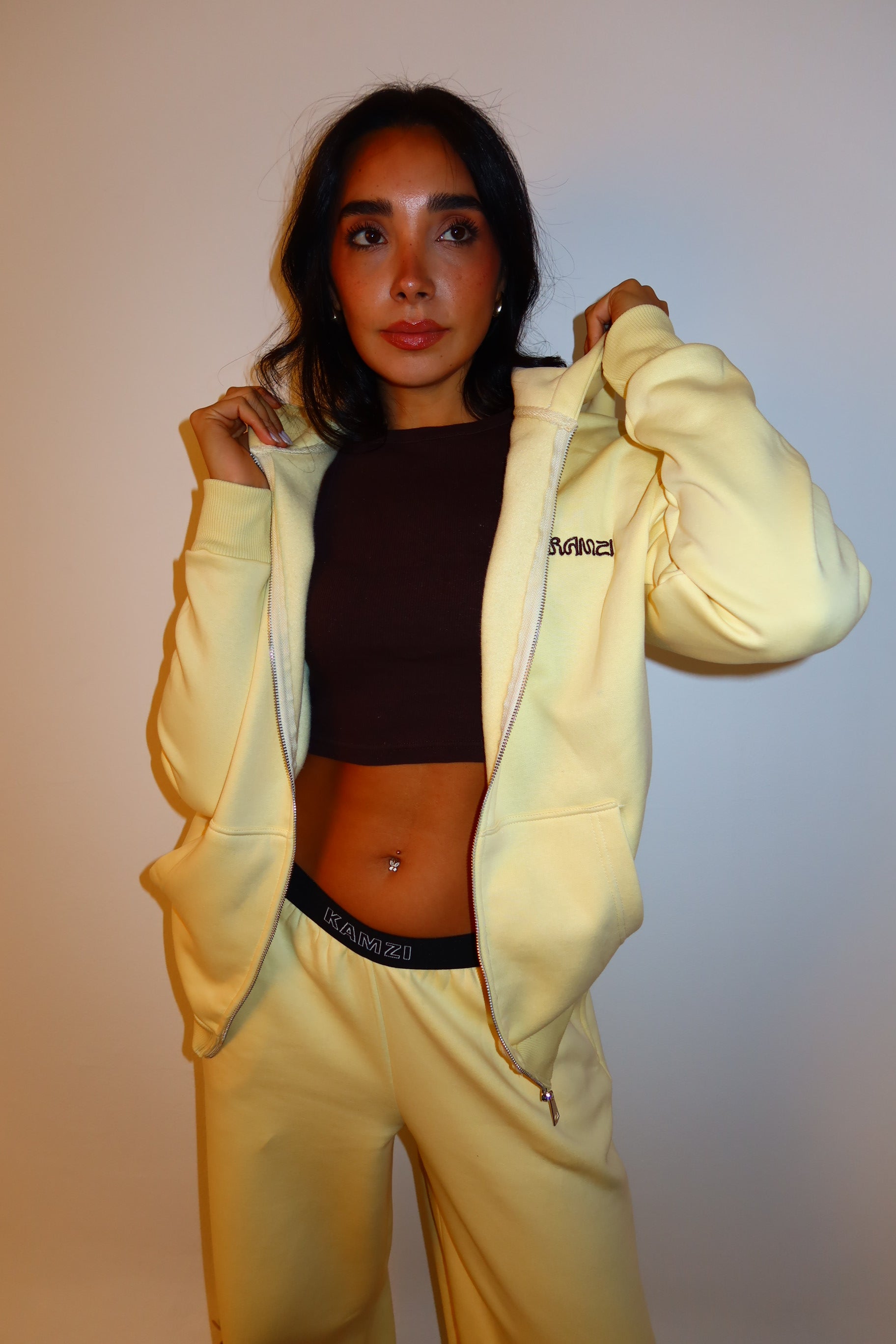 Oversized Zip Up Jacket