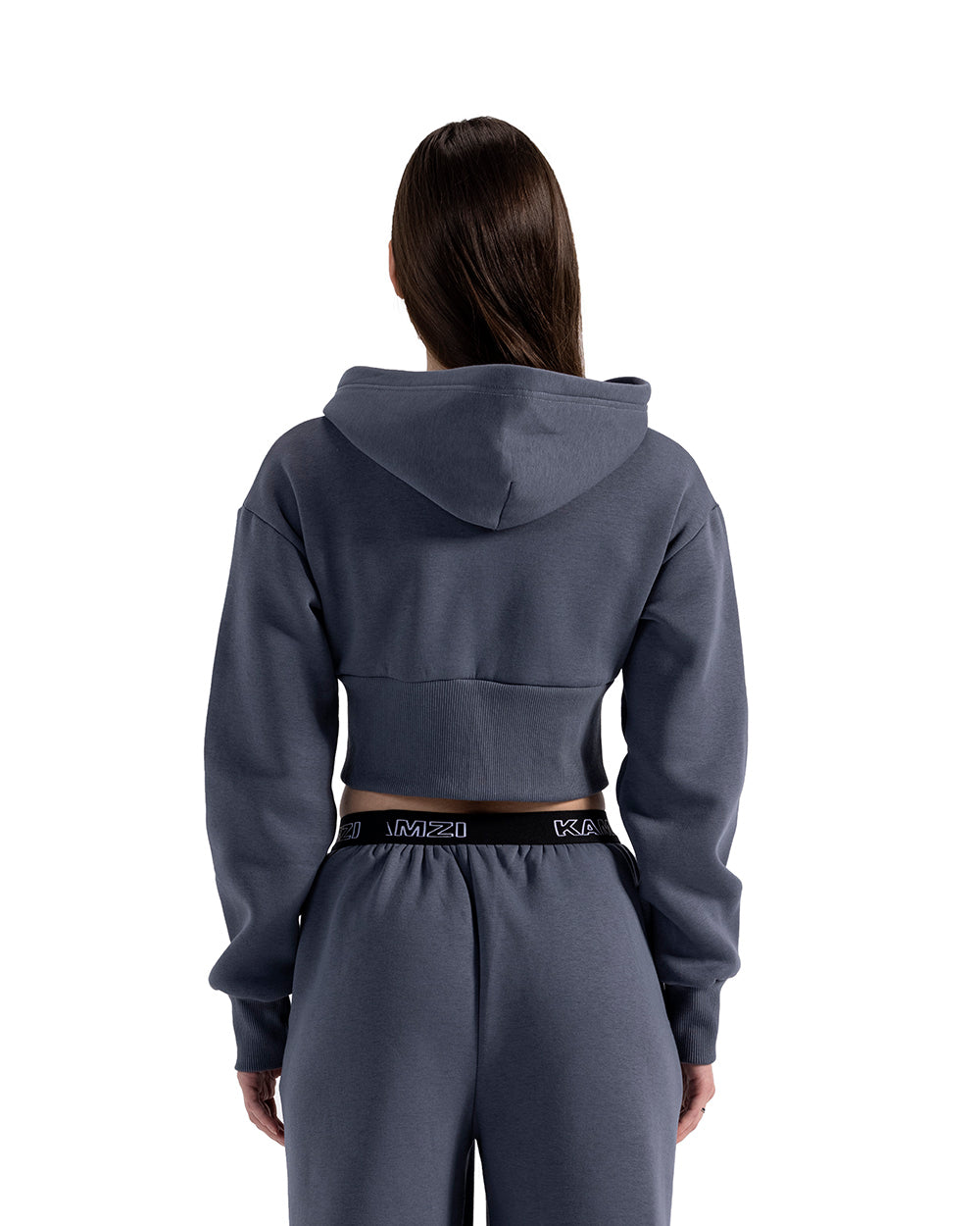 charcoal cropped jacket