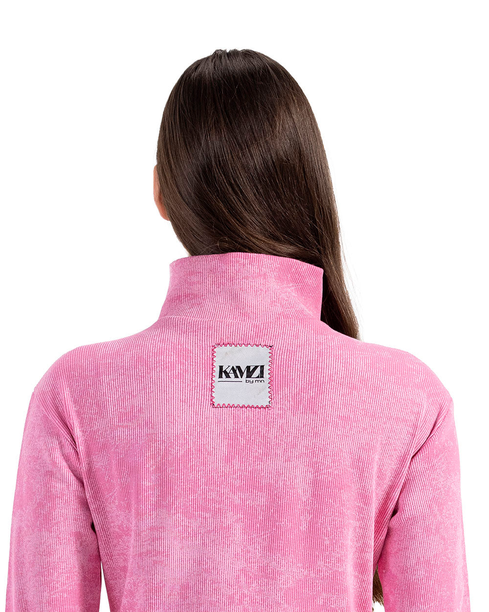 rose tie dye zipper jacket