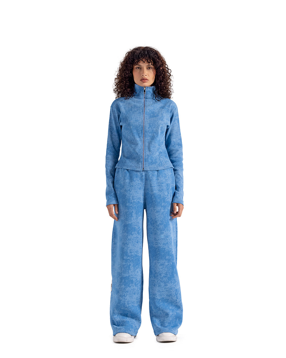 pool tie dye zipper jacket