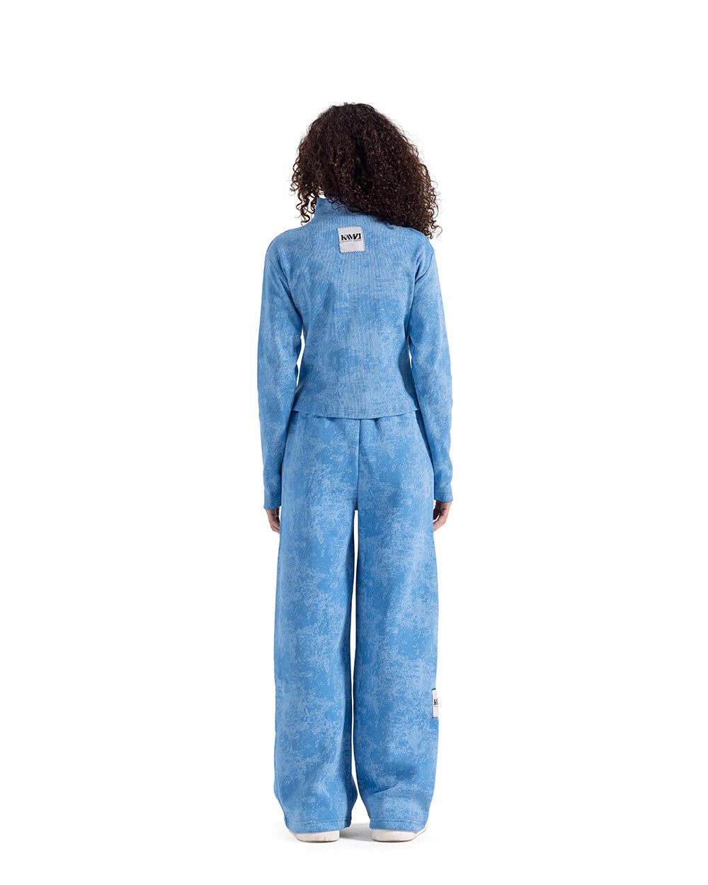 pool tie dye zipper jacket