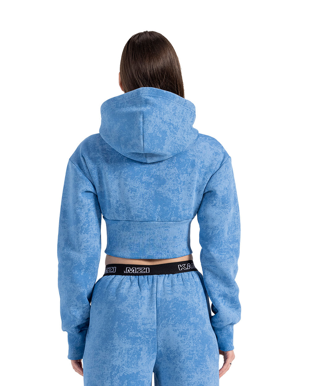 pool tie dye cropped jacket