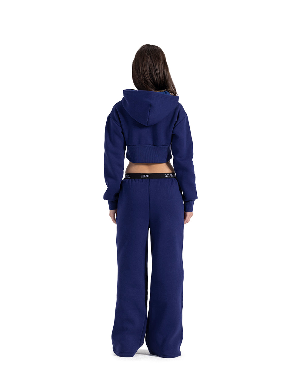 kamzi navy wide leg