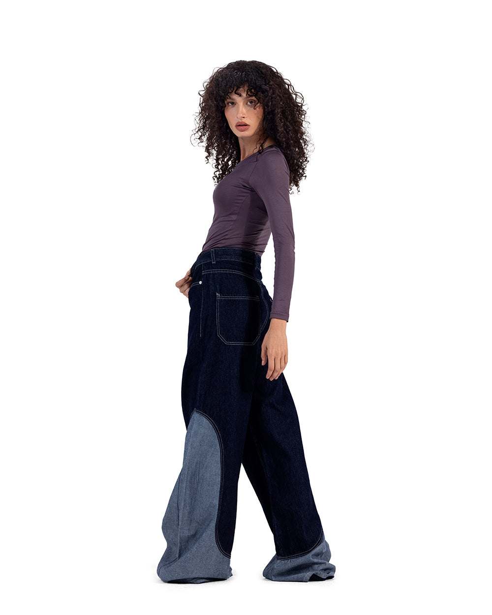dark violet long sleeve