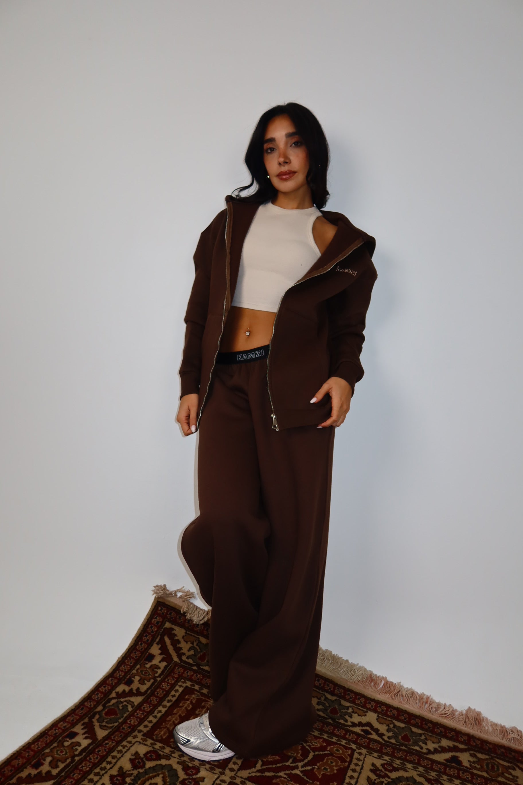 Oversized Zip Up Jacket