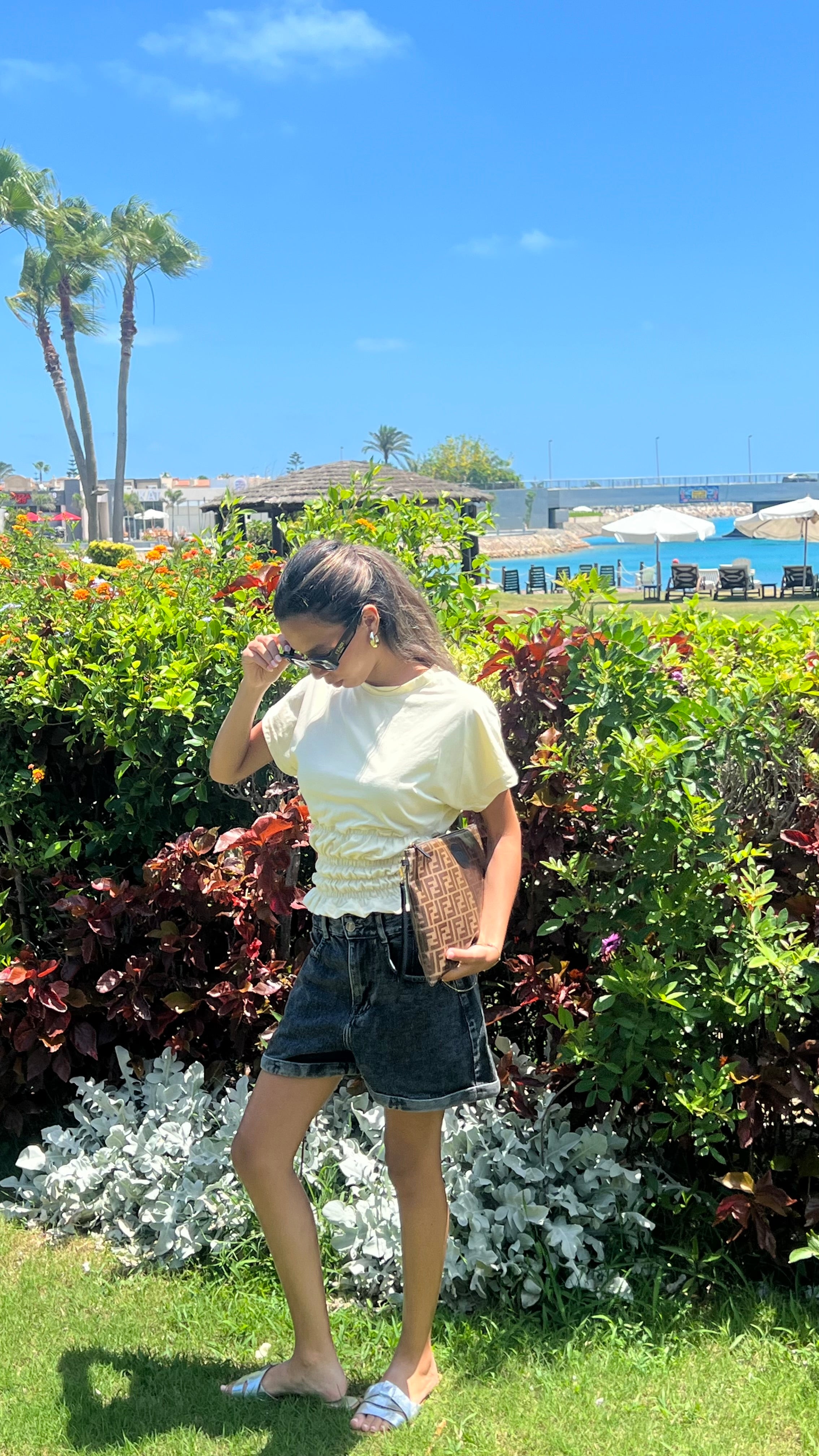 Shirred Waist Top