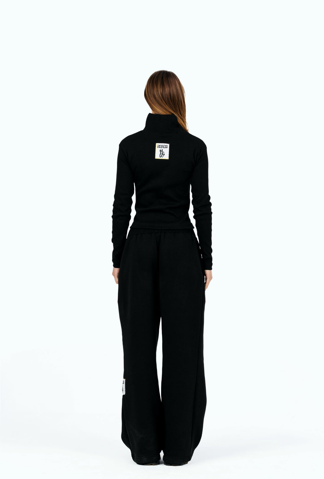 black zipper jacket