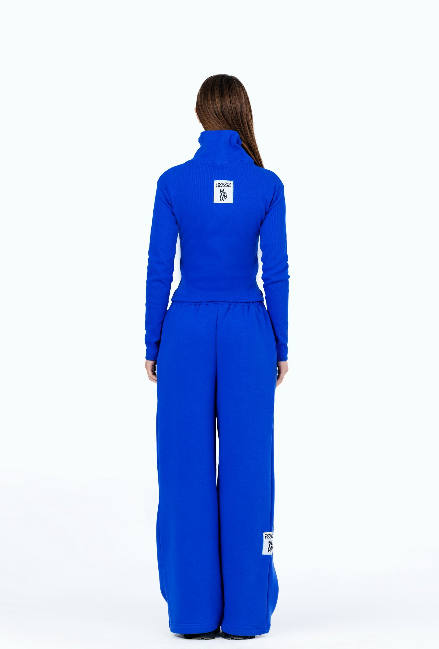 blue zipper jacket