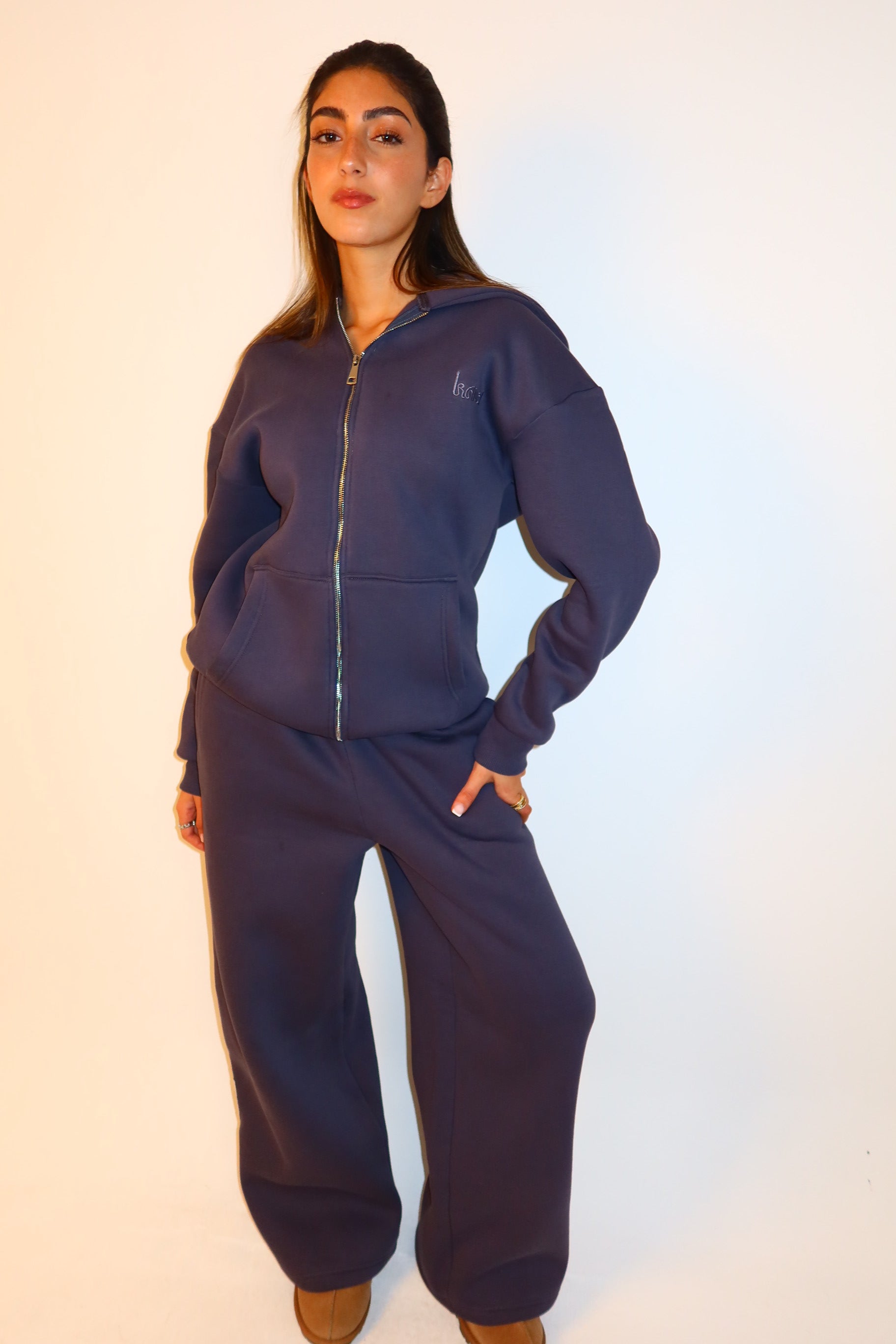 Oversized Zip Up Jacket