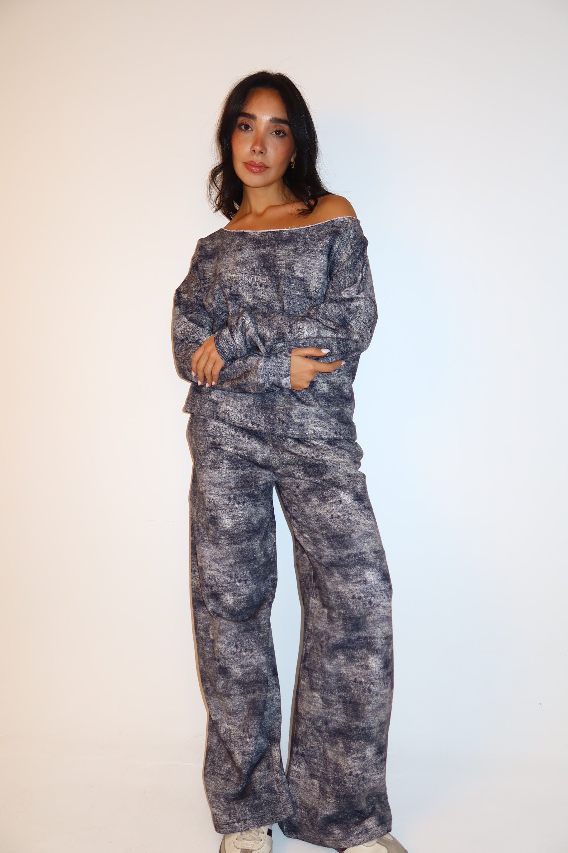 Ash Wash No Neckline Sweater