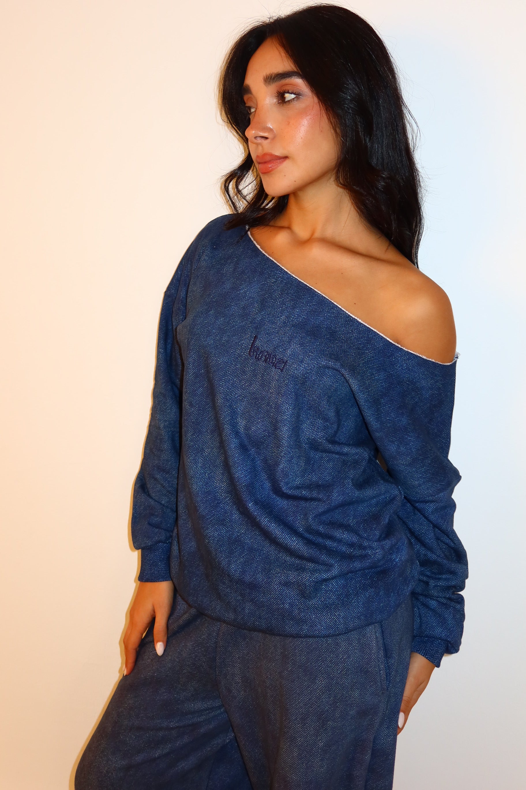 Ash Wash No Neckline Sweater