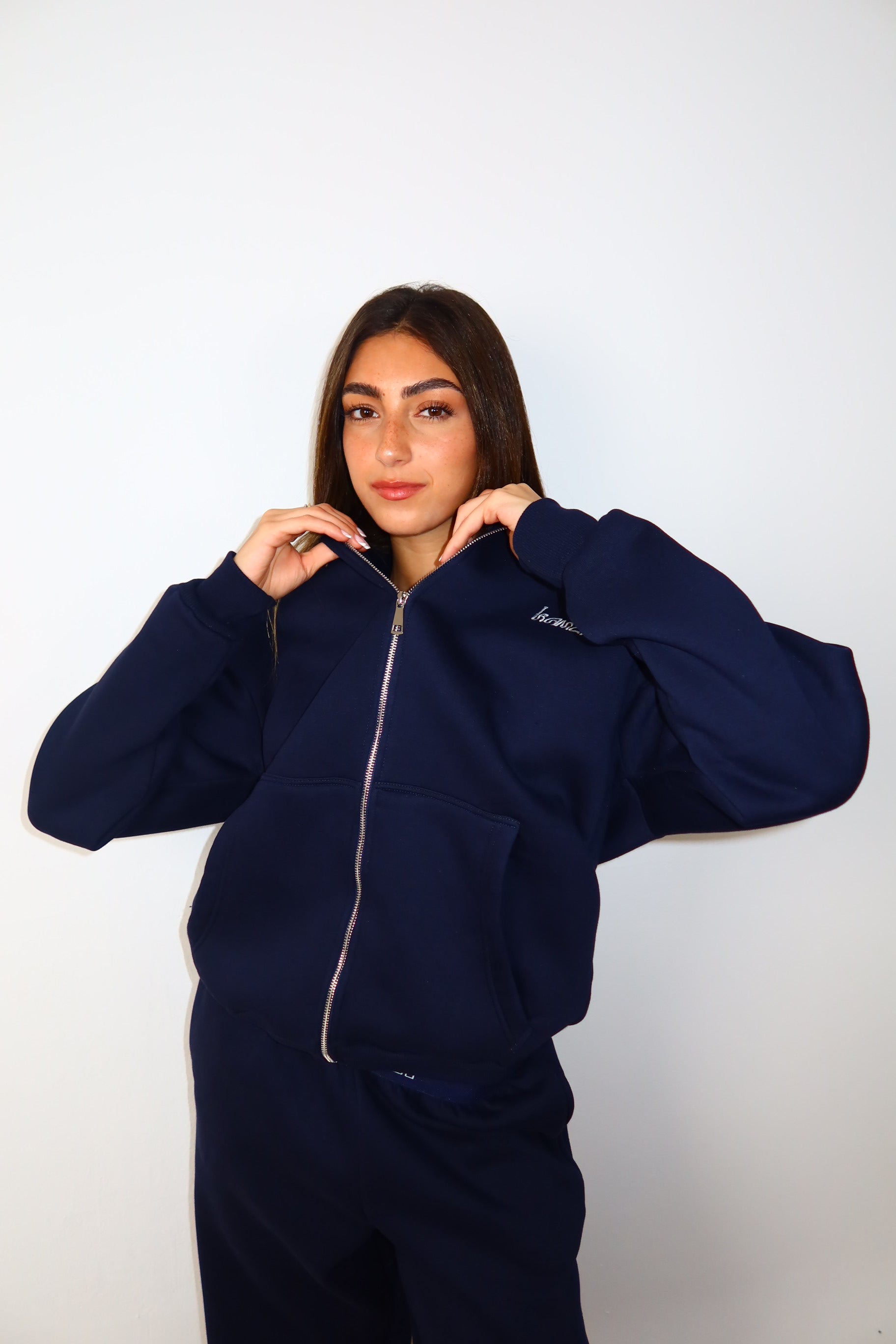 Oversized Zip Up Jacket