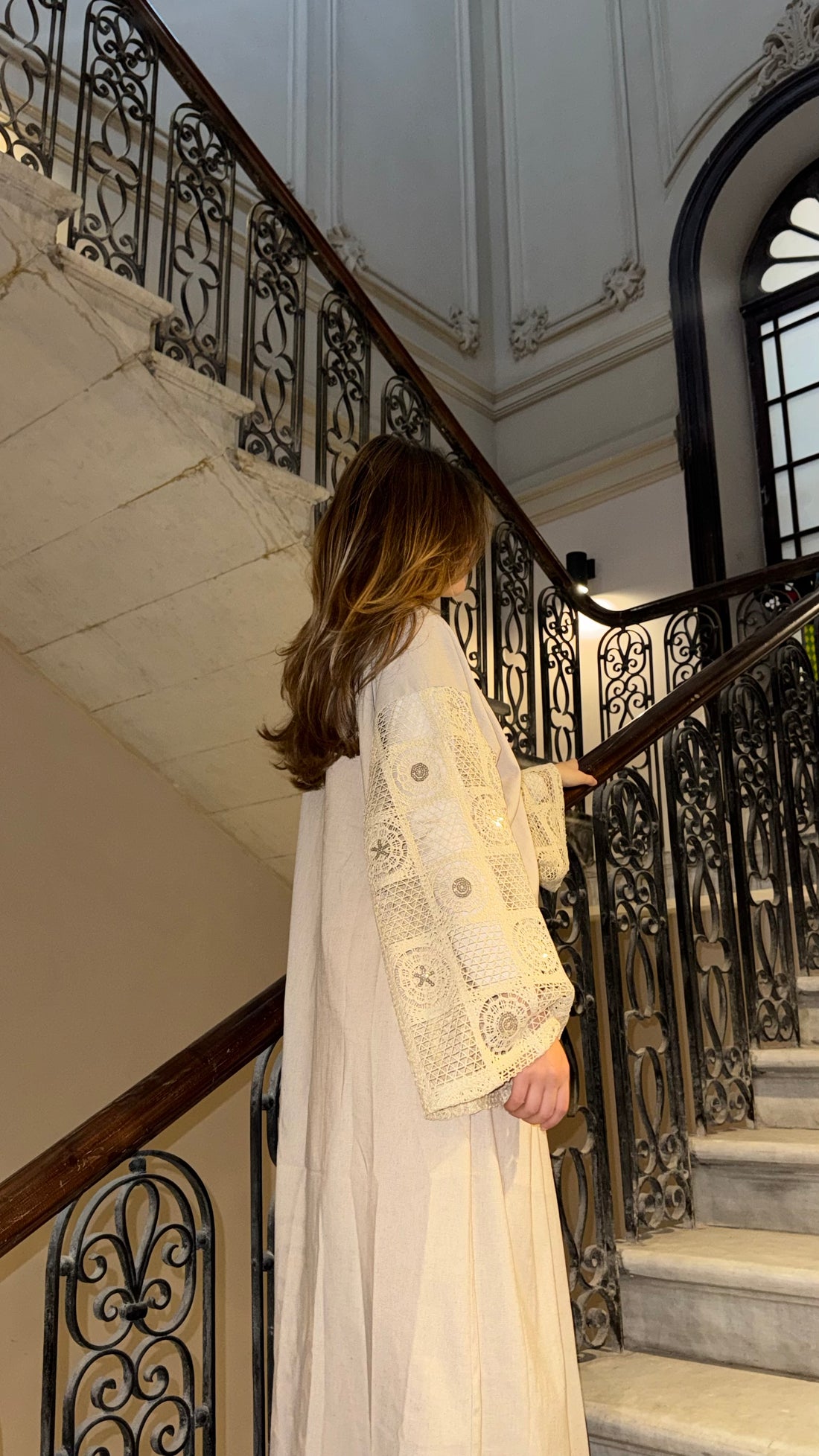 linen kaftan