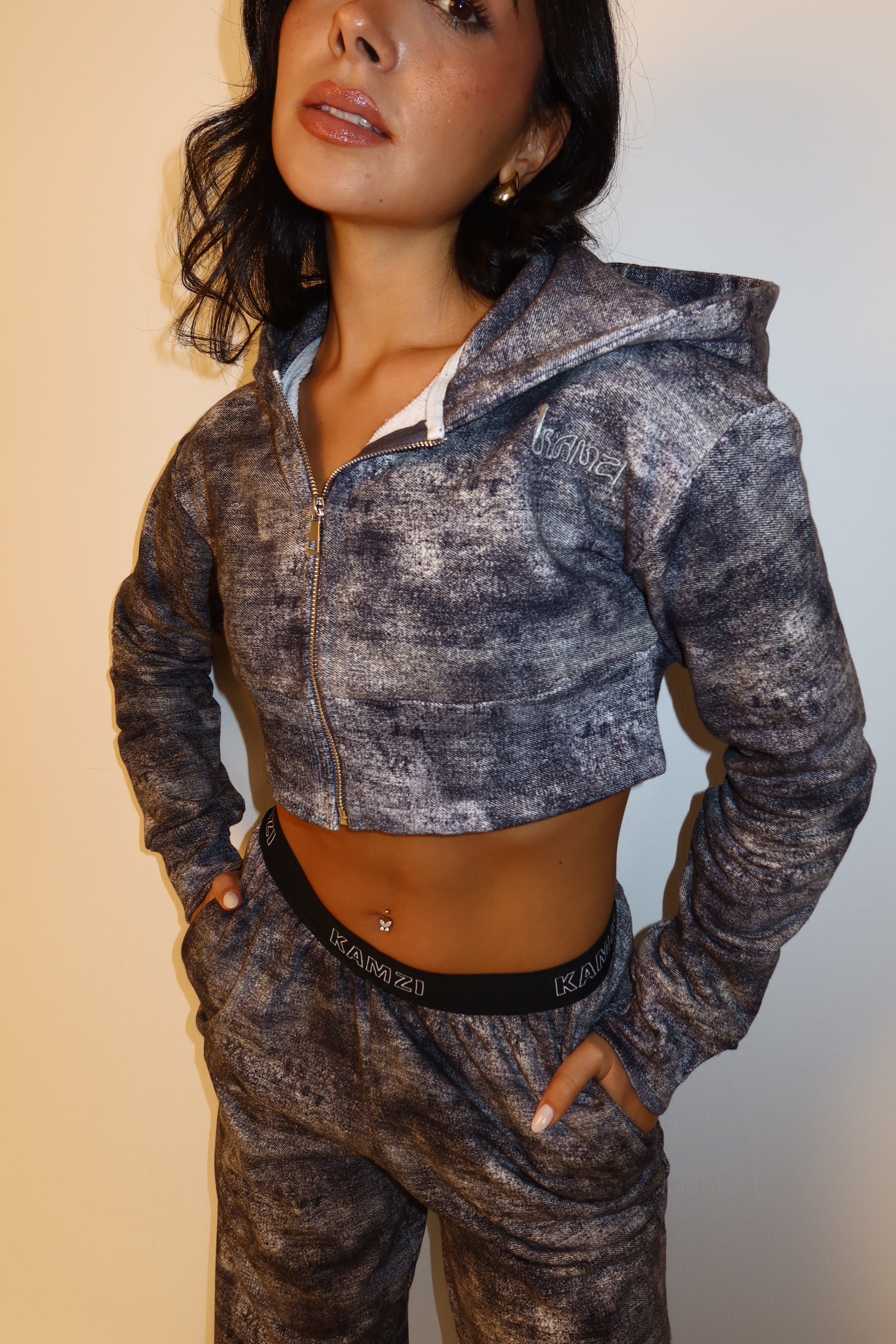 Ash Wash Cropped Jacket