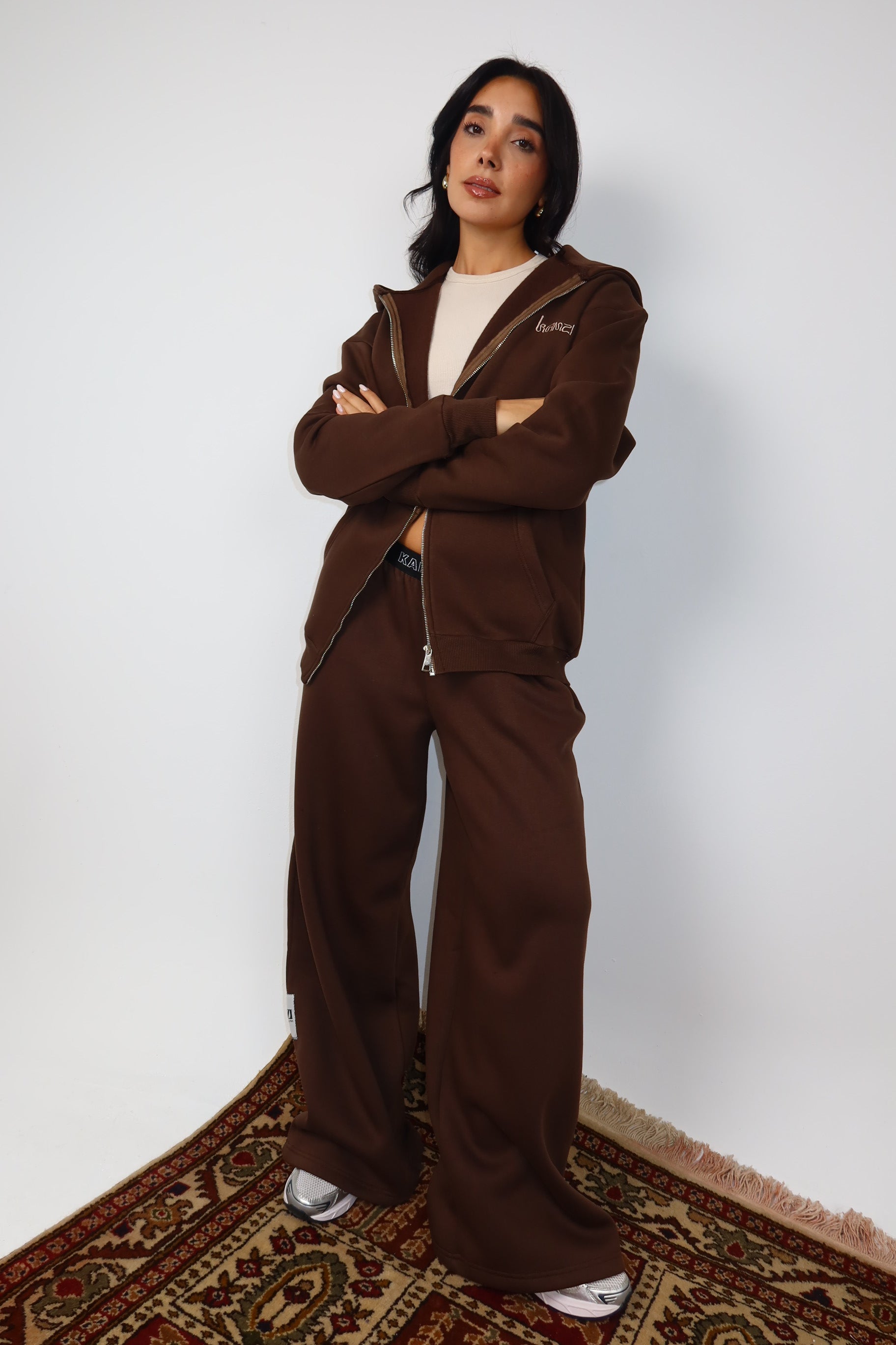 Oversized Zip Up Jacket