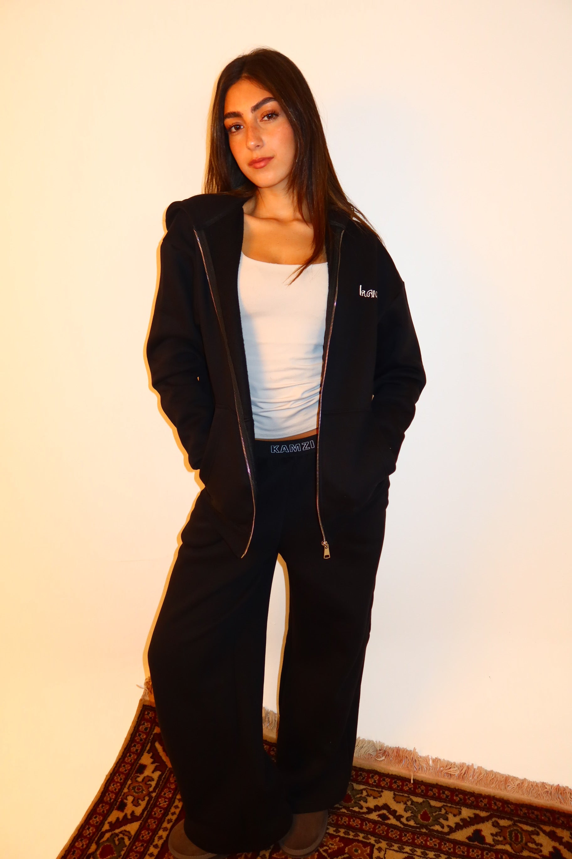 Oversized Zip Up Jacket