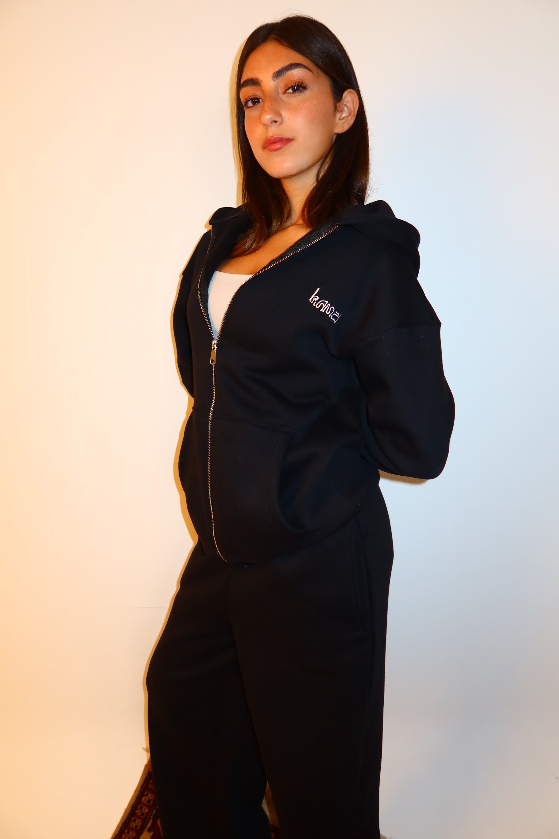 Oversized Zip Up Jacket