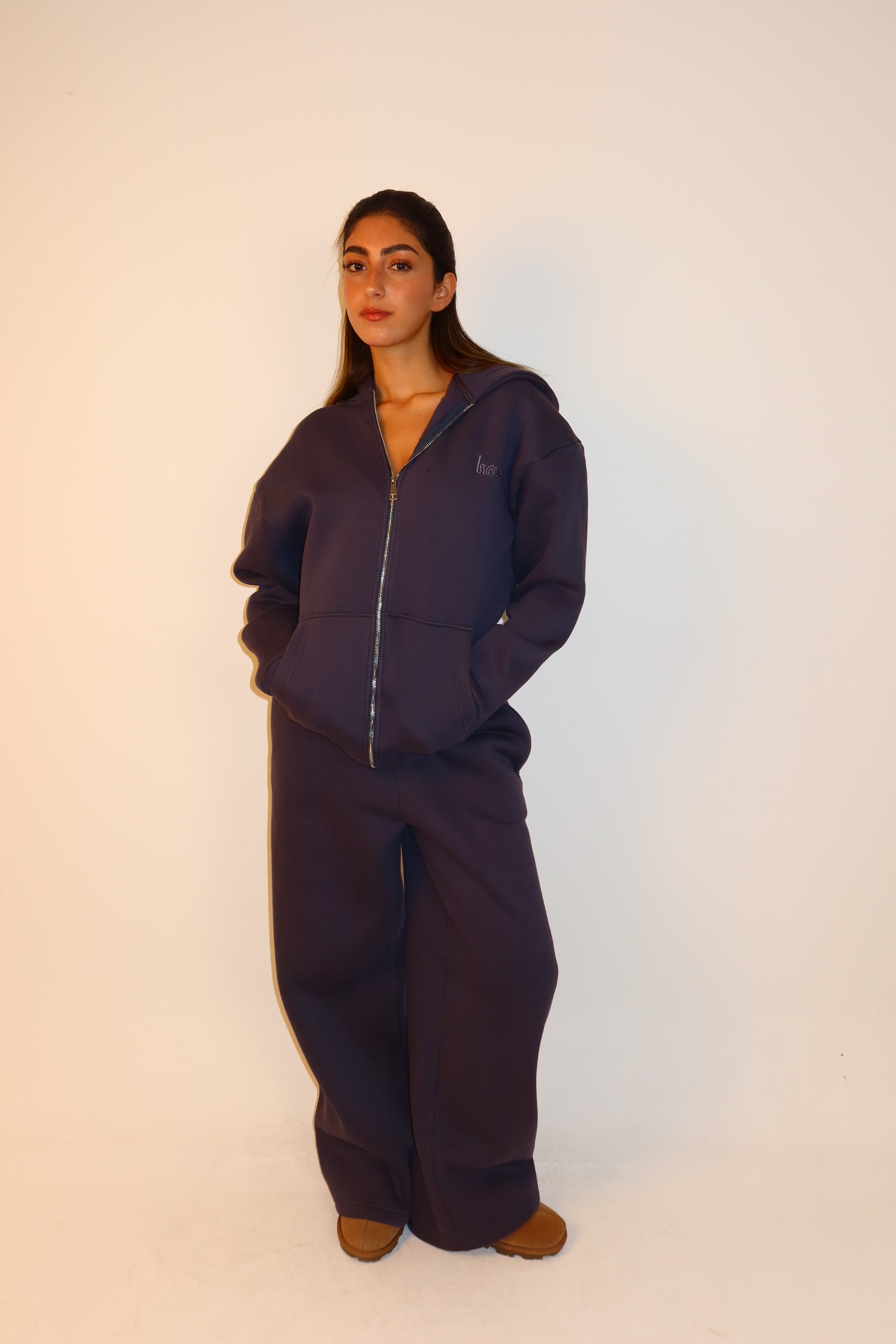 Oversized Zip Up Jacket