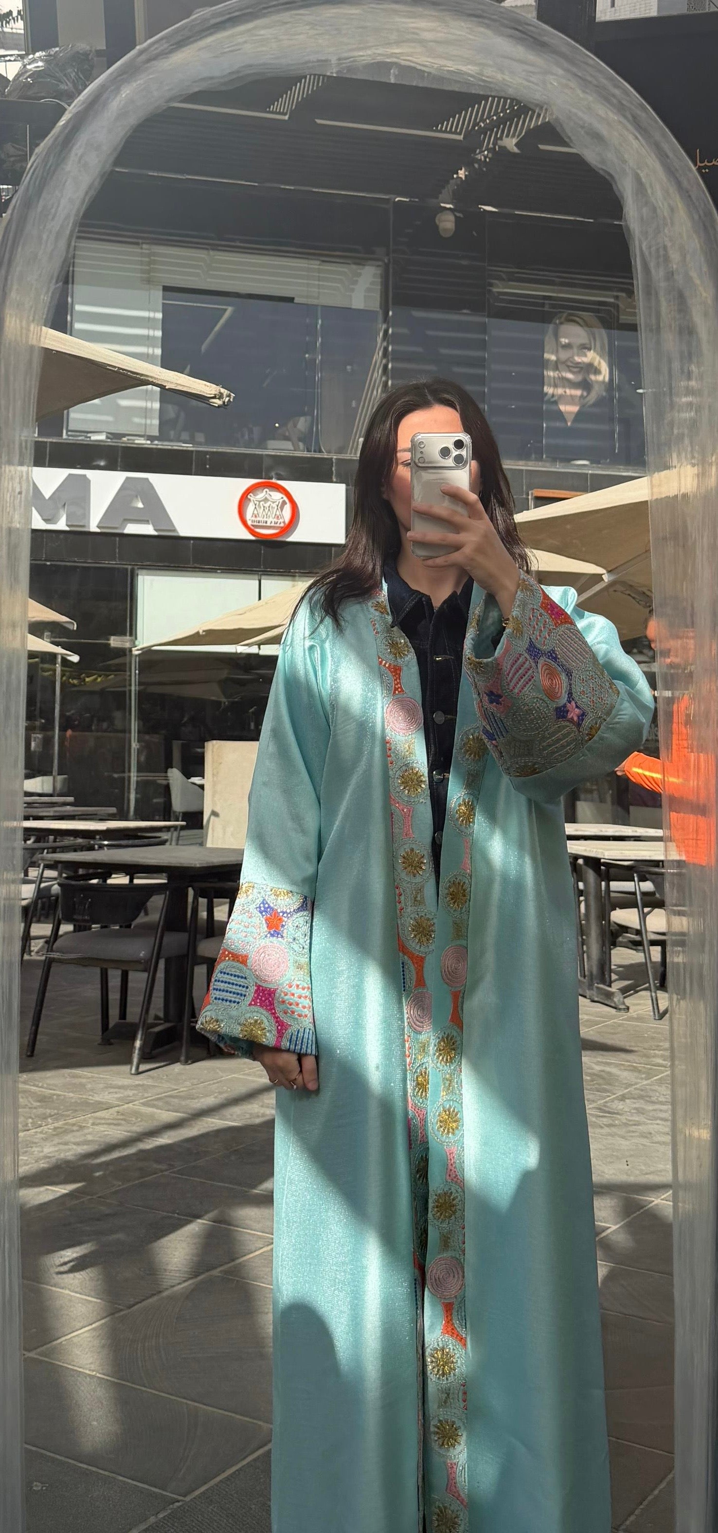 Soft Sky Kaftan