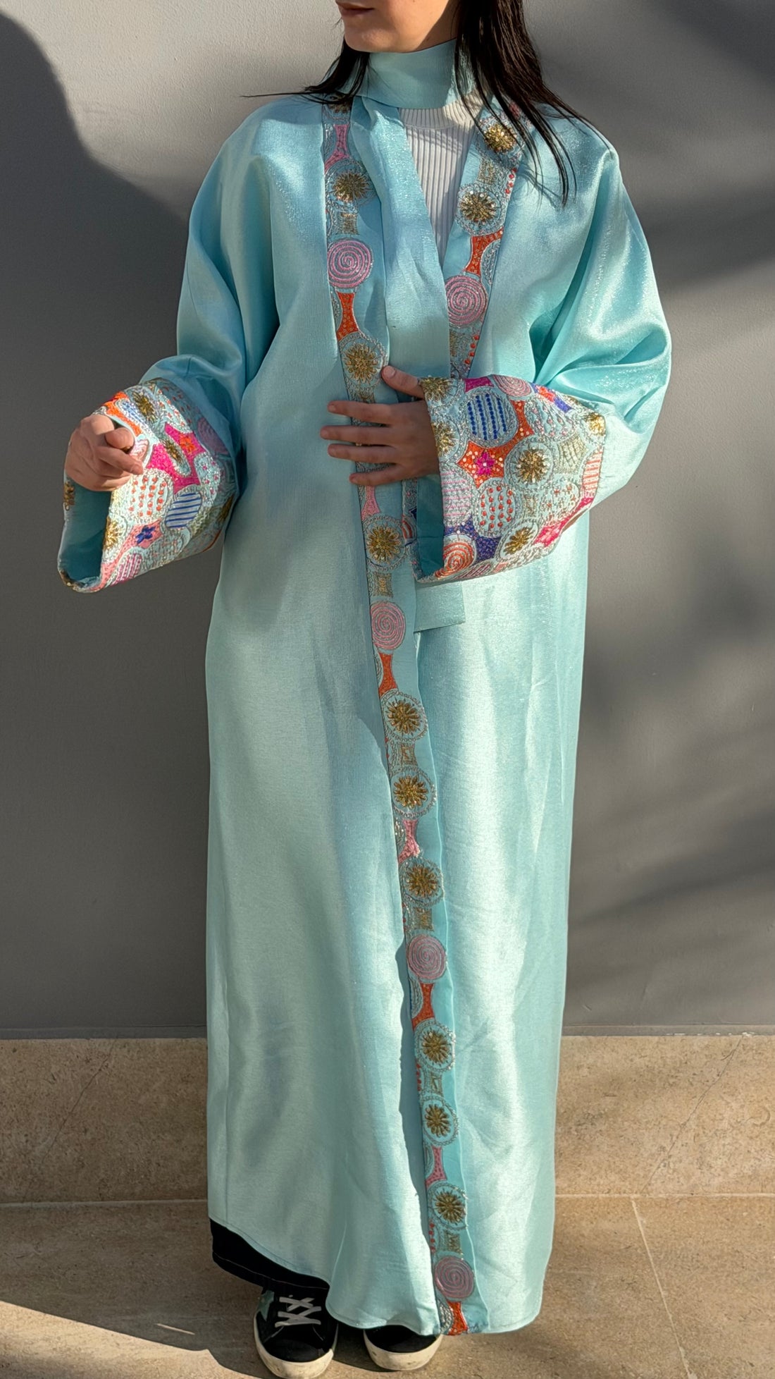 Soft Sky Kaftan