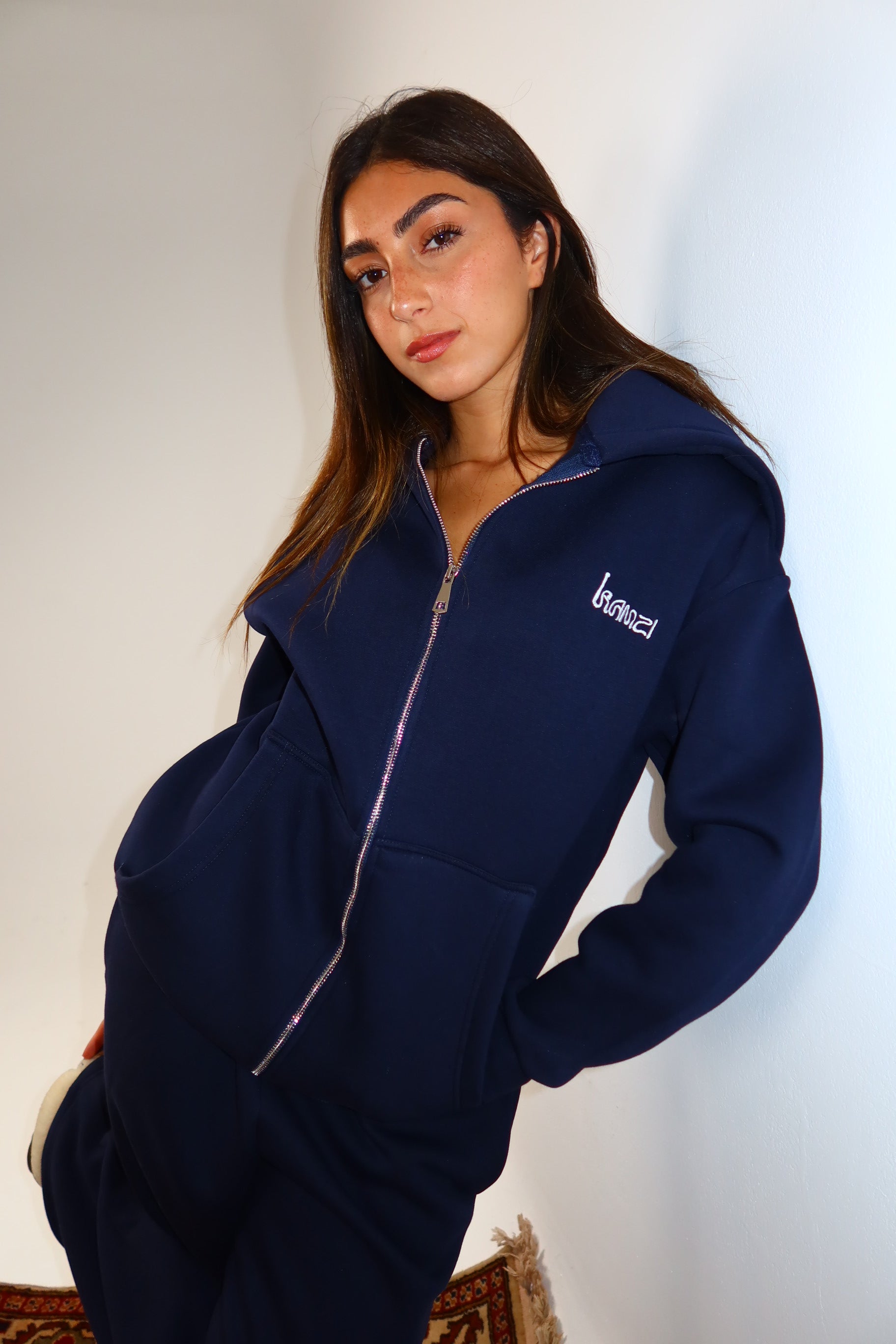 Oversized Zip Up Jacket