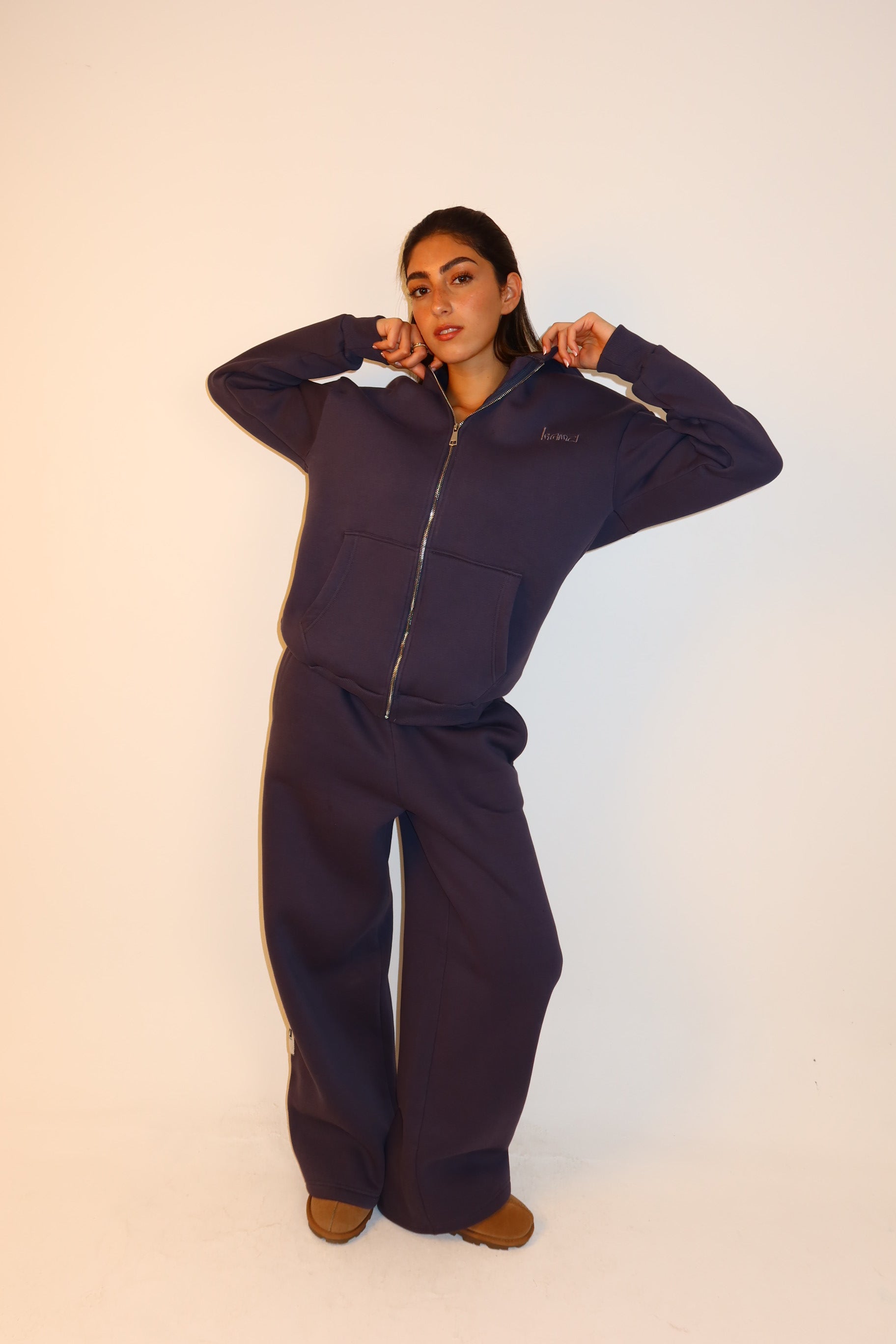 Oversized Zip Up Jacket