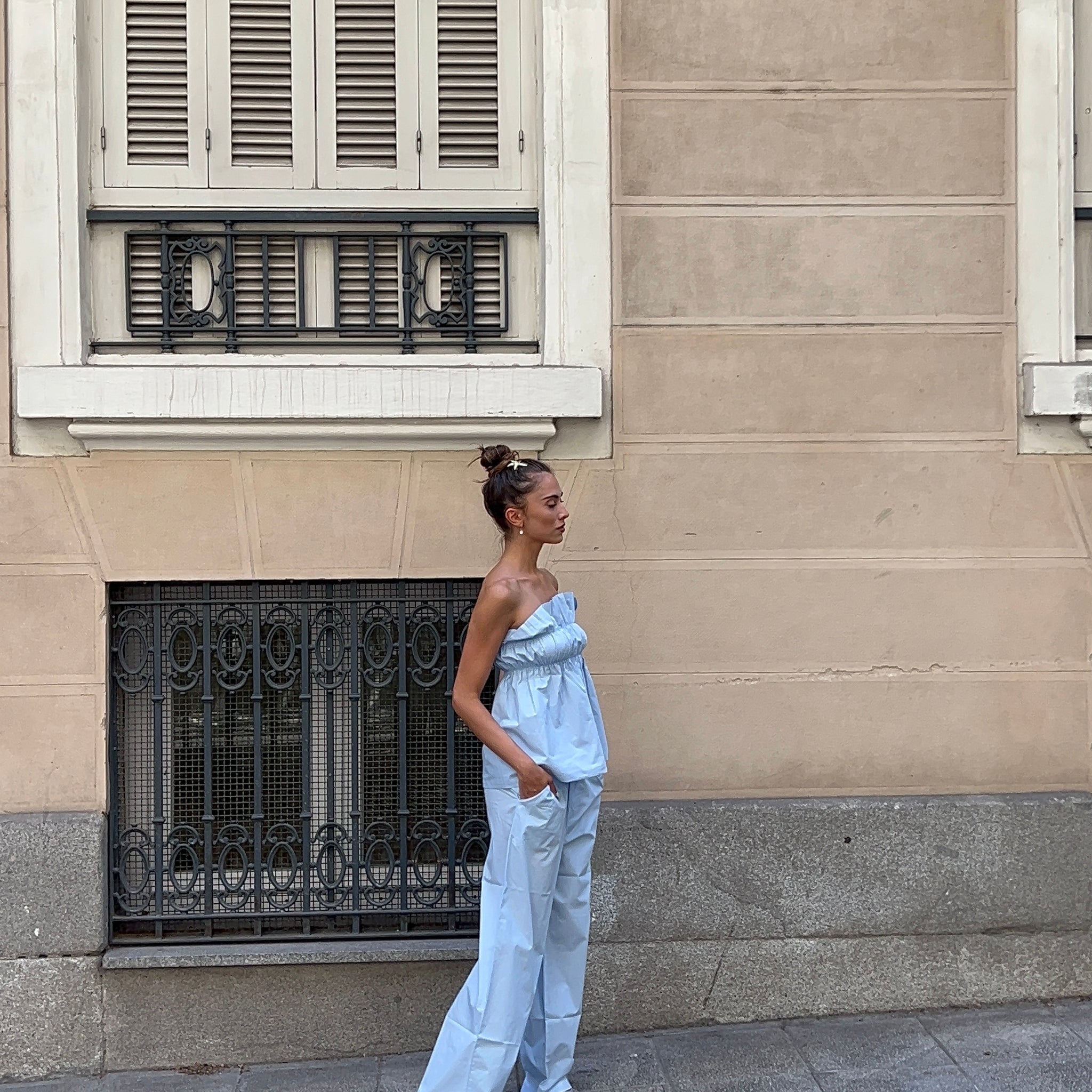 Serene Flow Set In Baby Blue