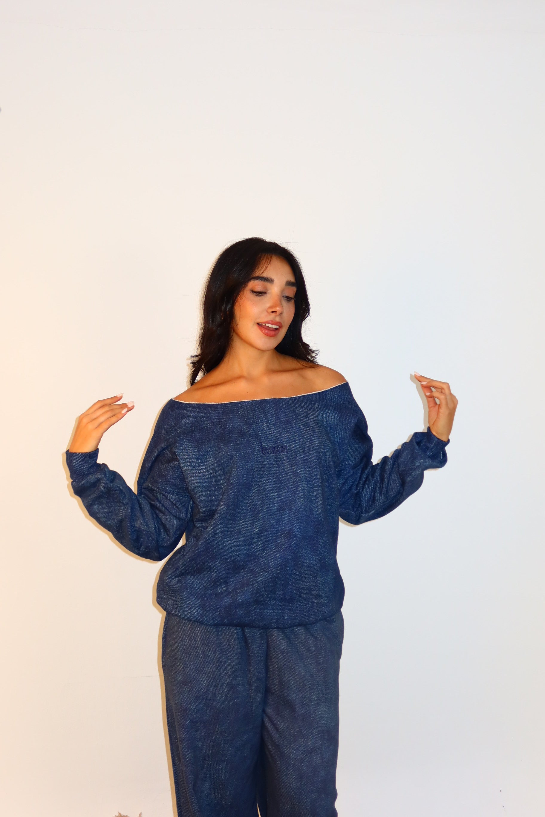 Ash Wash No Neckline Sweater