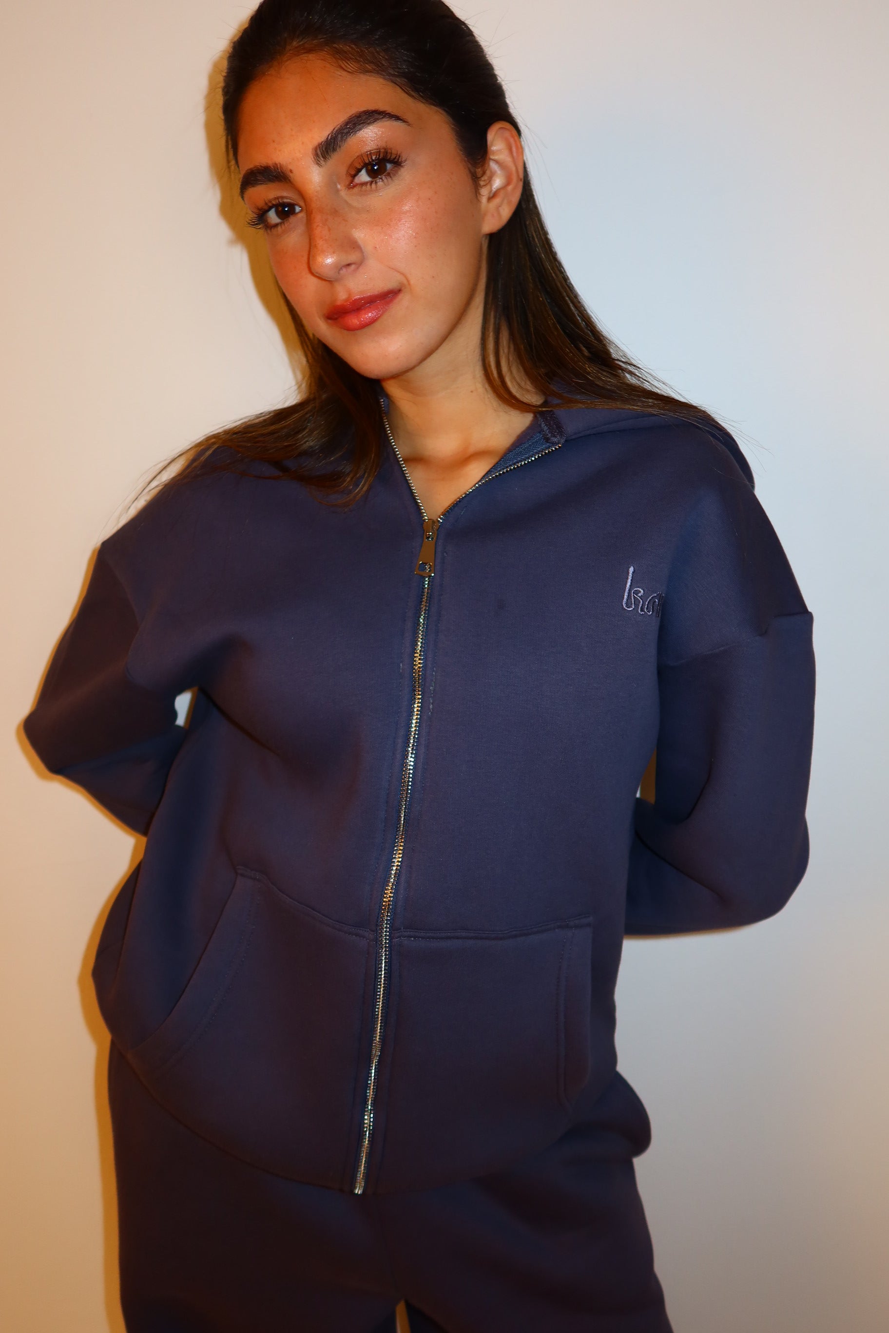 Oversized Zip Up Jacket