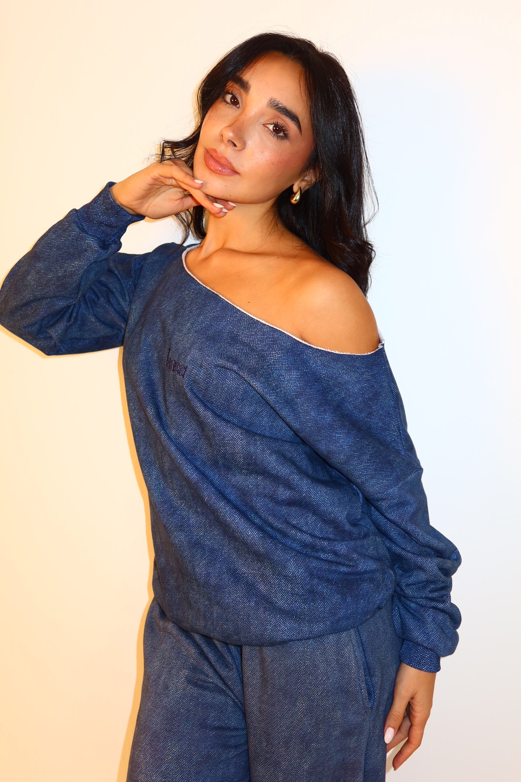 Ash Wash No Neckline Sweater