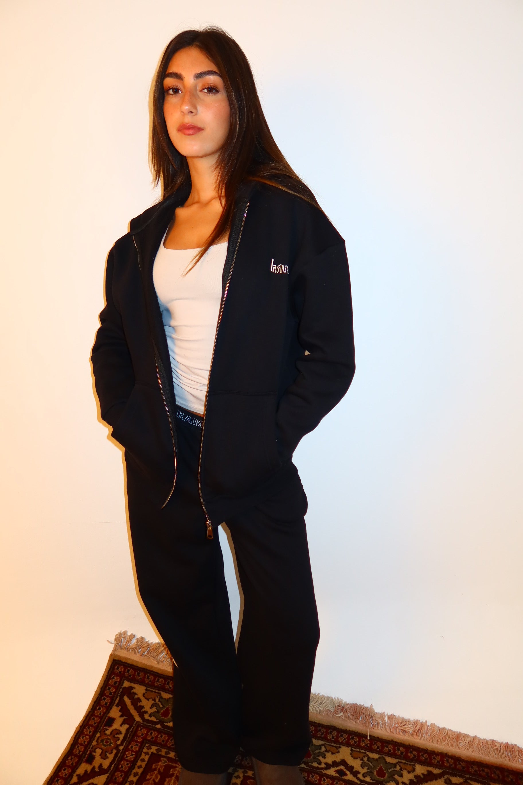 Oversized Zip Up Jacket