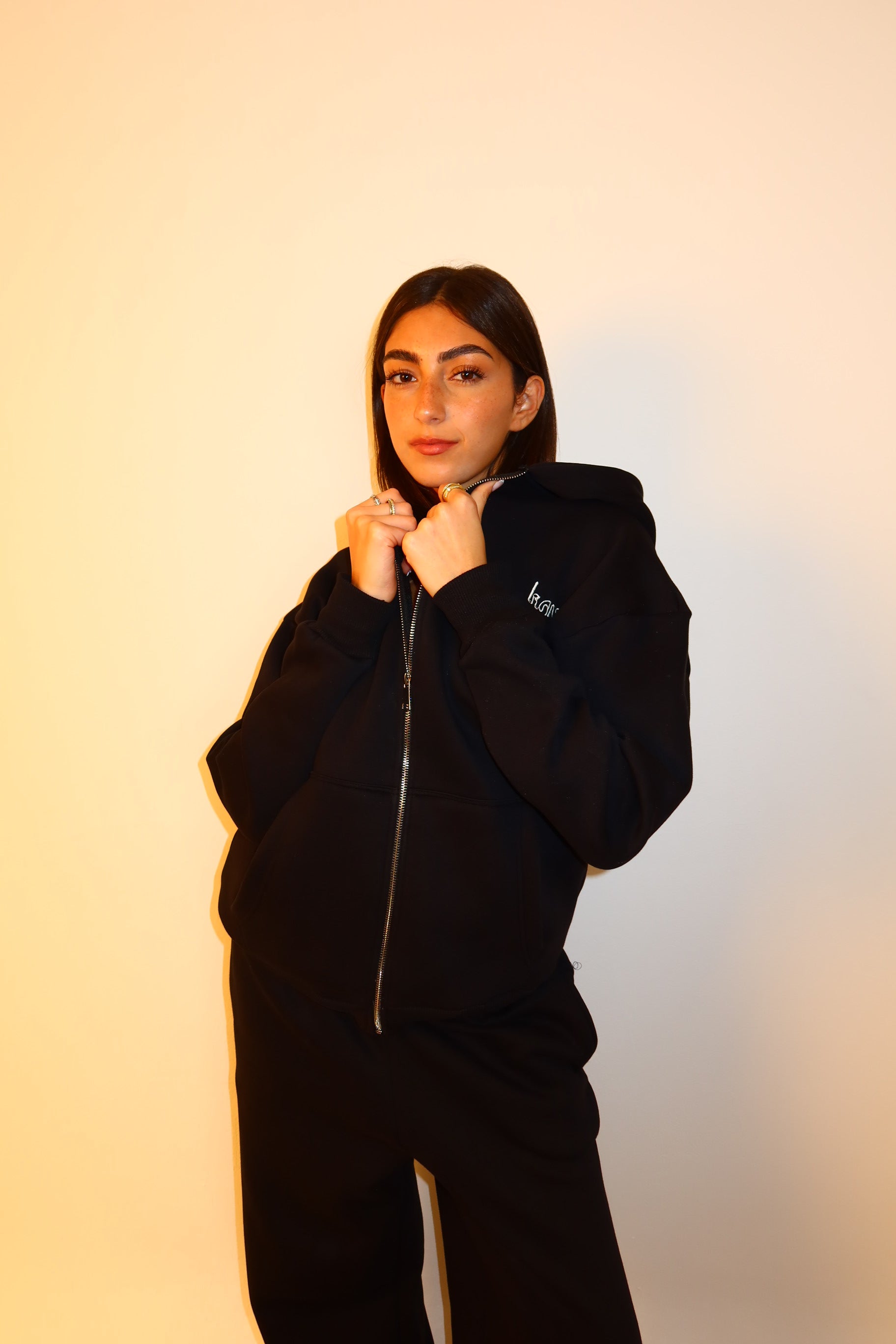 Oversized Zip Up Jacket