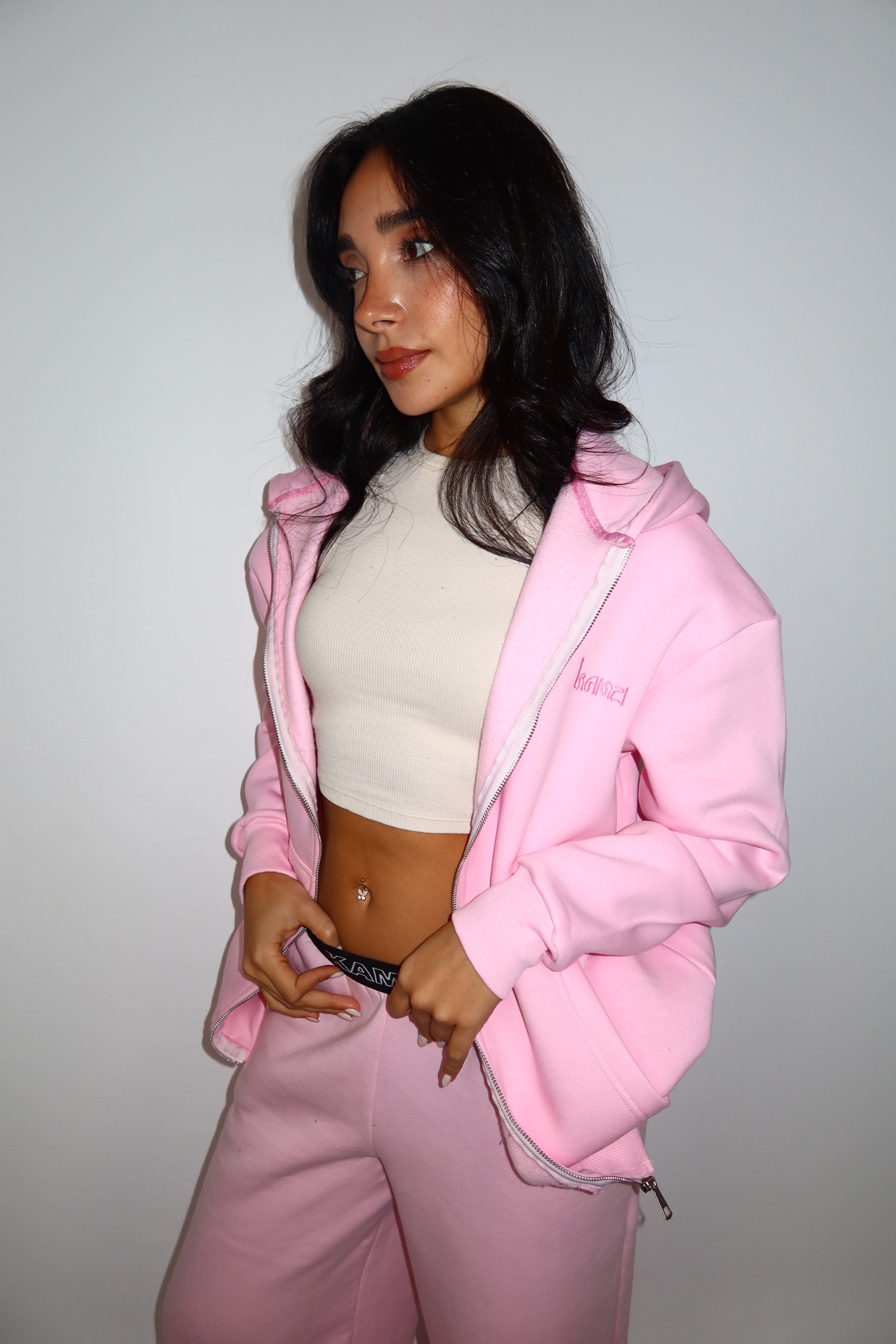 Oversized Zip Up Jacket