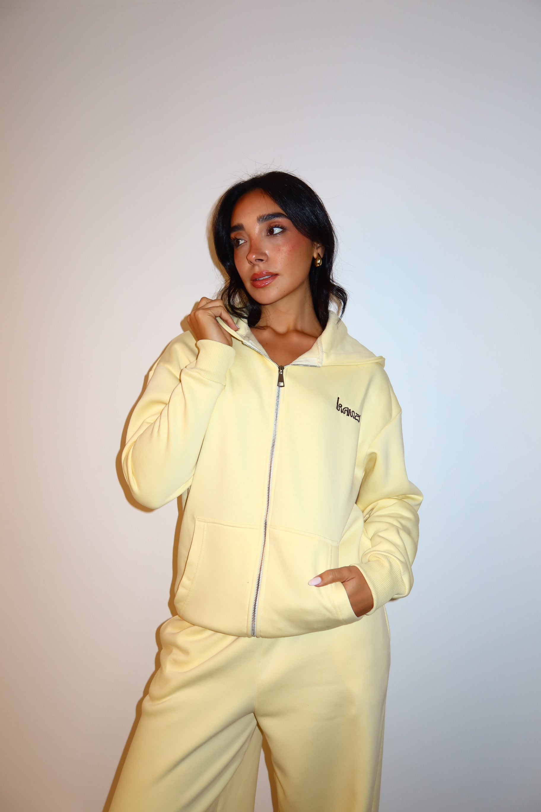 Oversized Zip Up Jacket