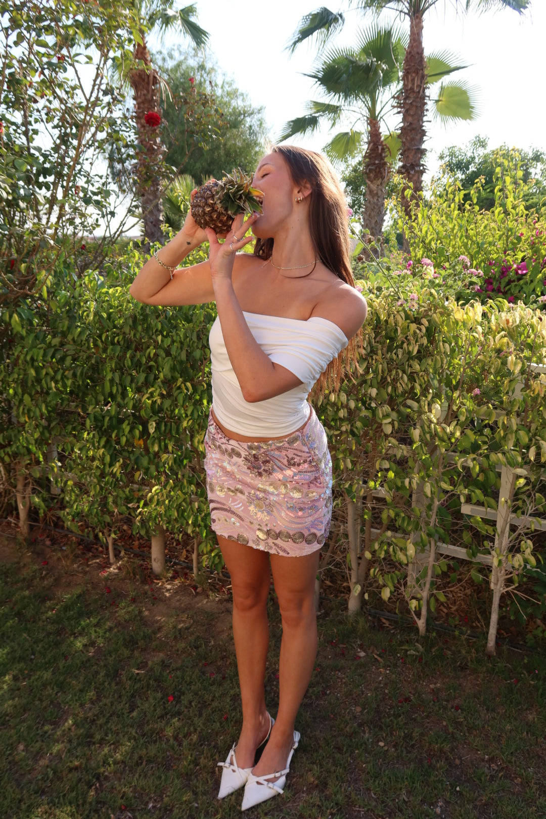 Sequin Skirt