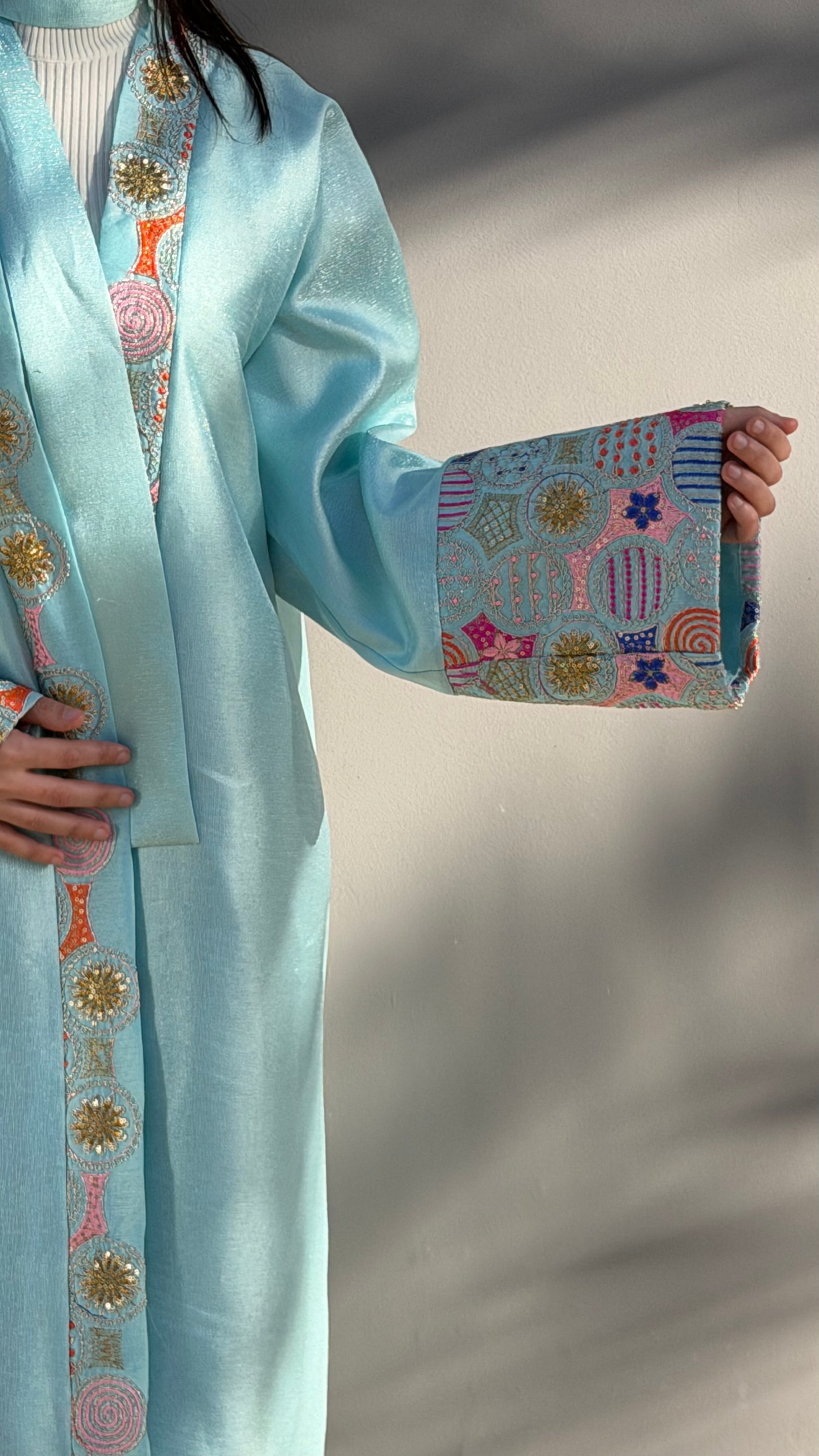 Soft Sky Kaftan