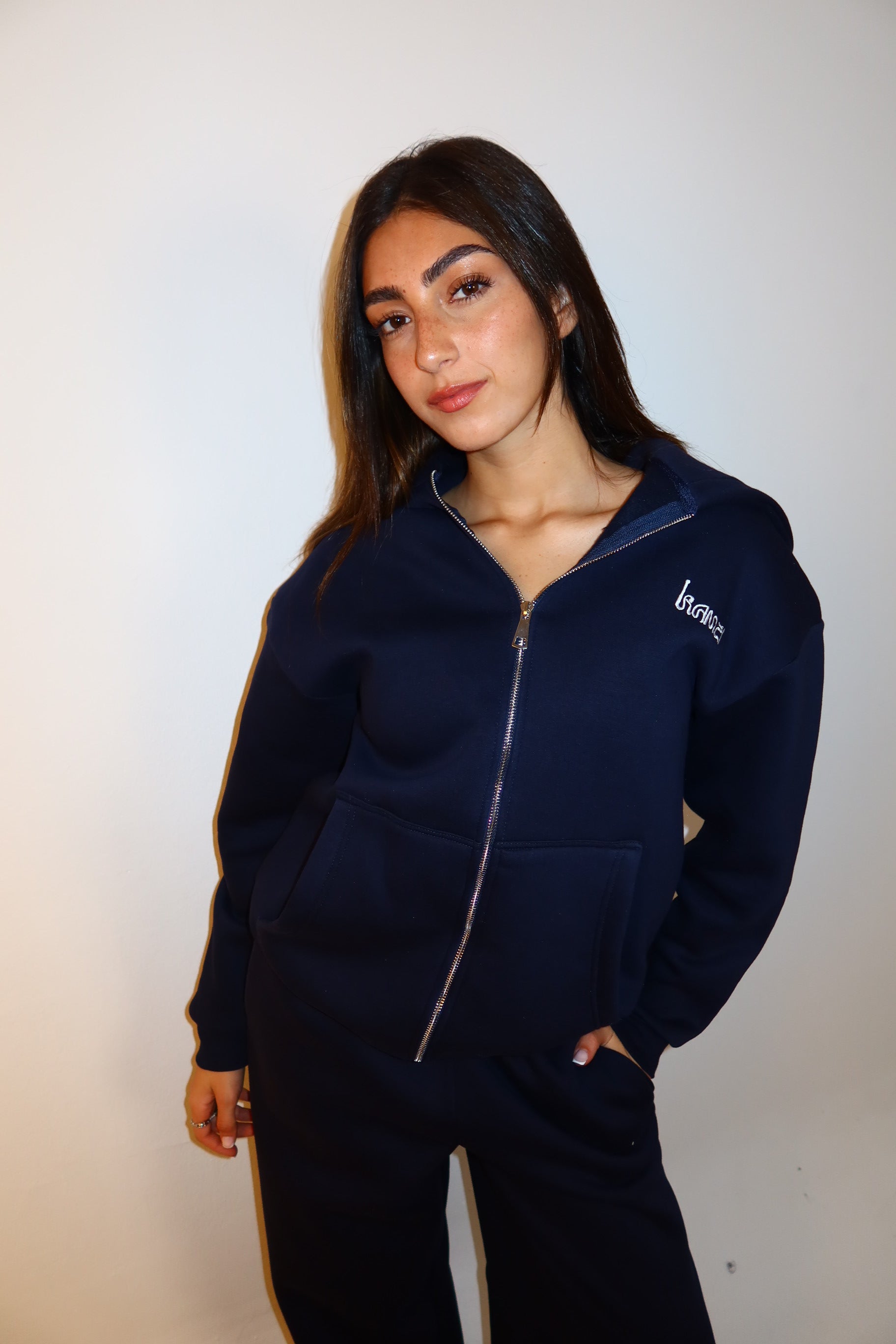 Oversized Zip Up Jacket