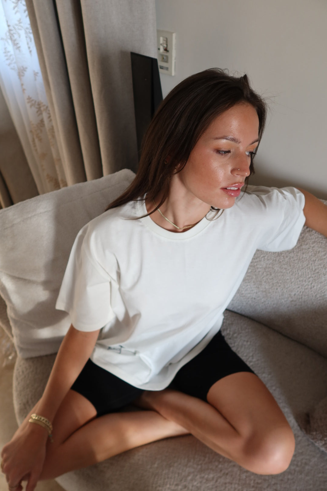White Oversized T-Shirt