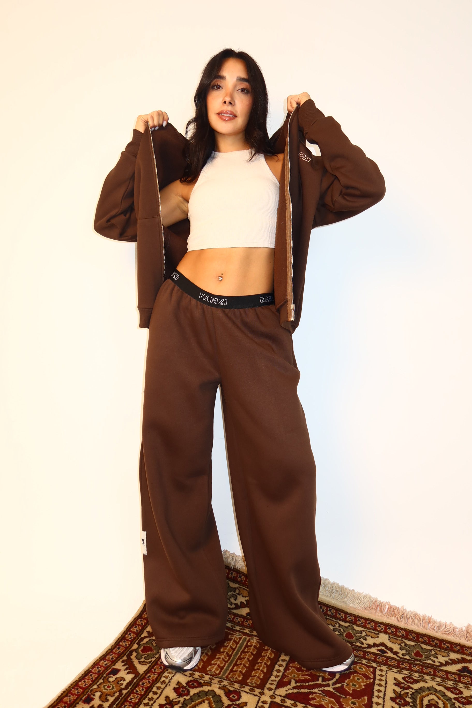 Oversized Zip Up Jacket