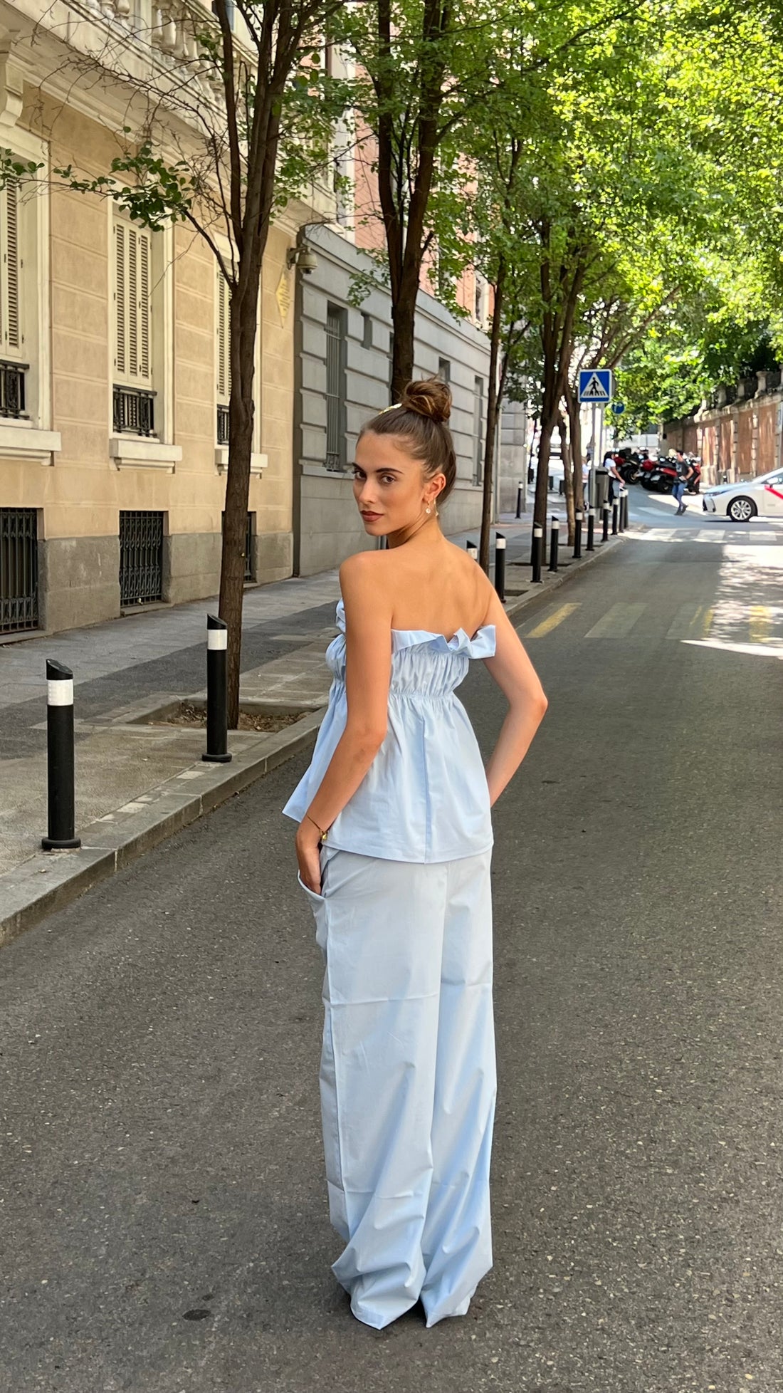 Serene Flow Set In Baby Blue
