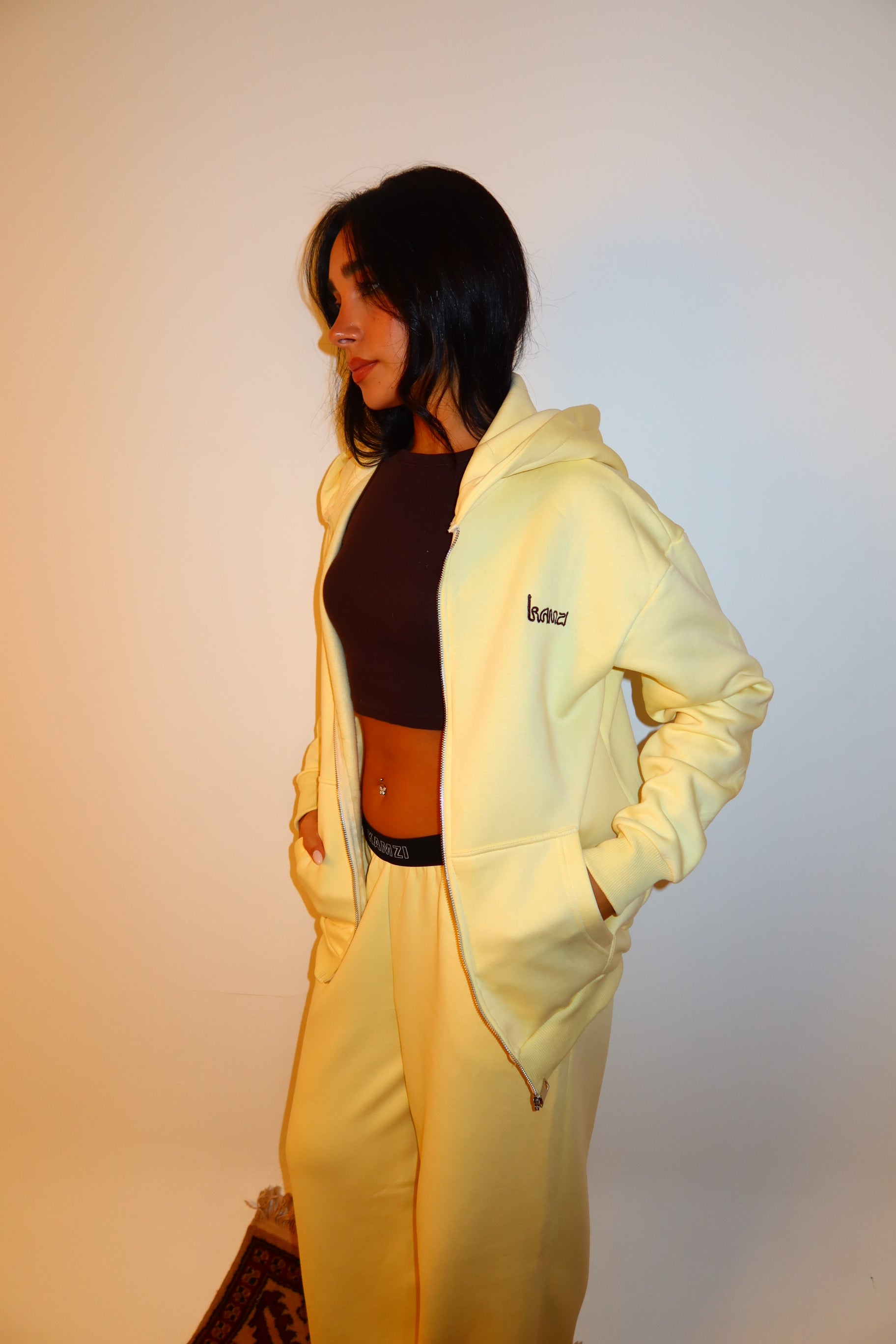 Oversized Zip Up Jacket