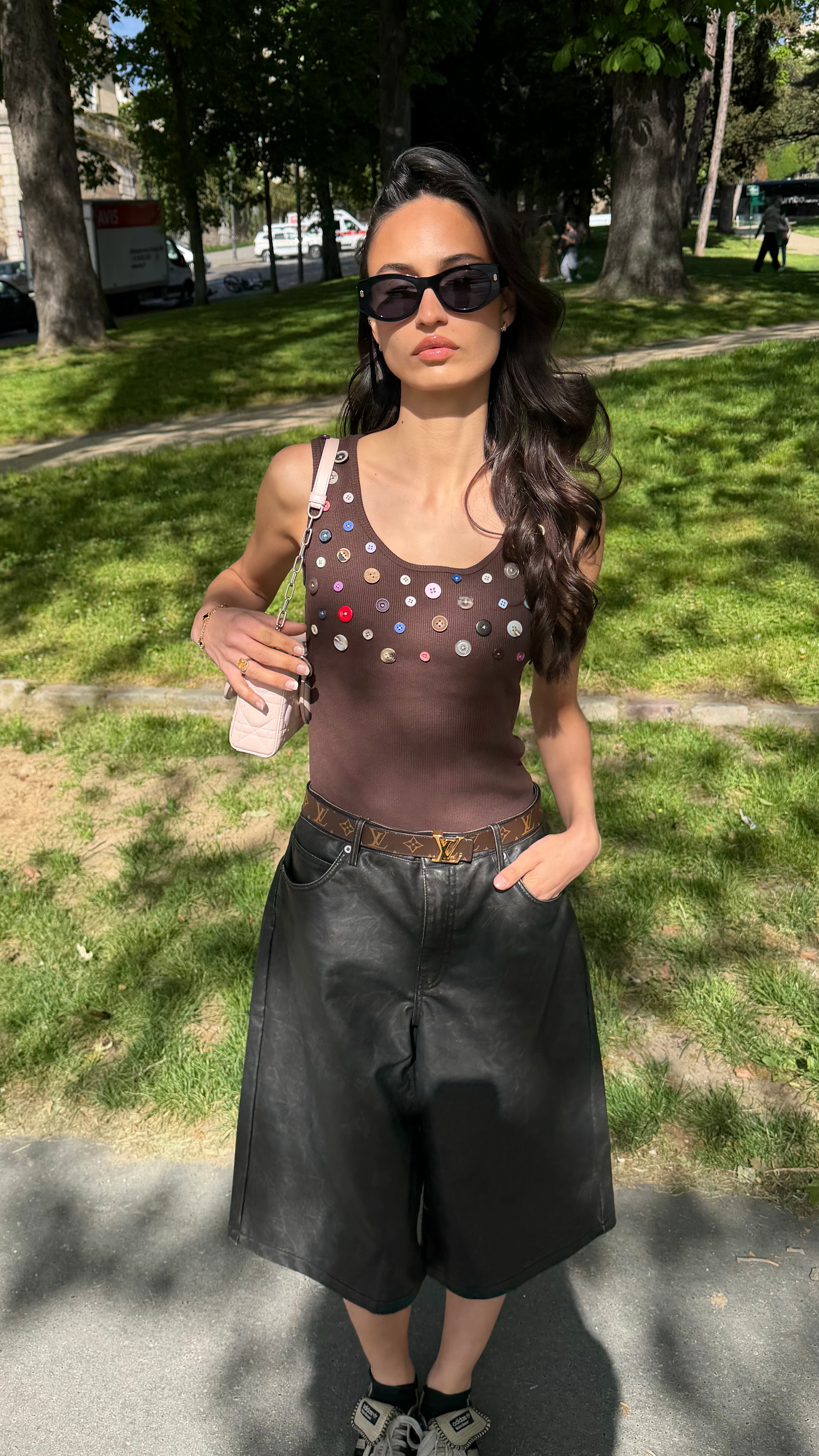 Button Embellished Top