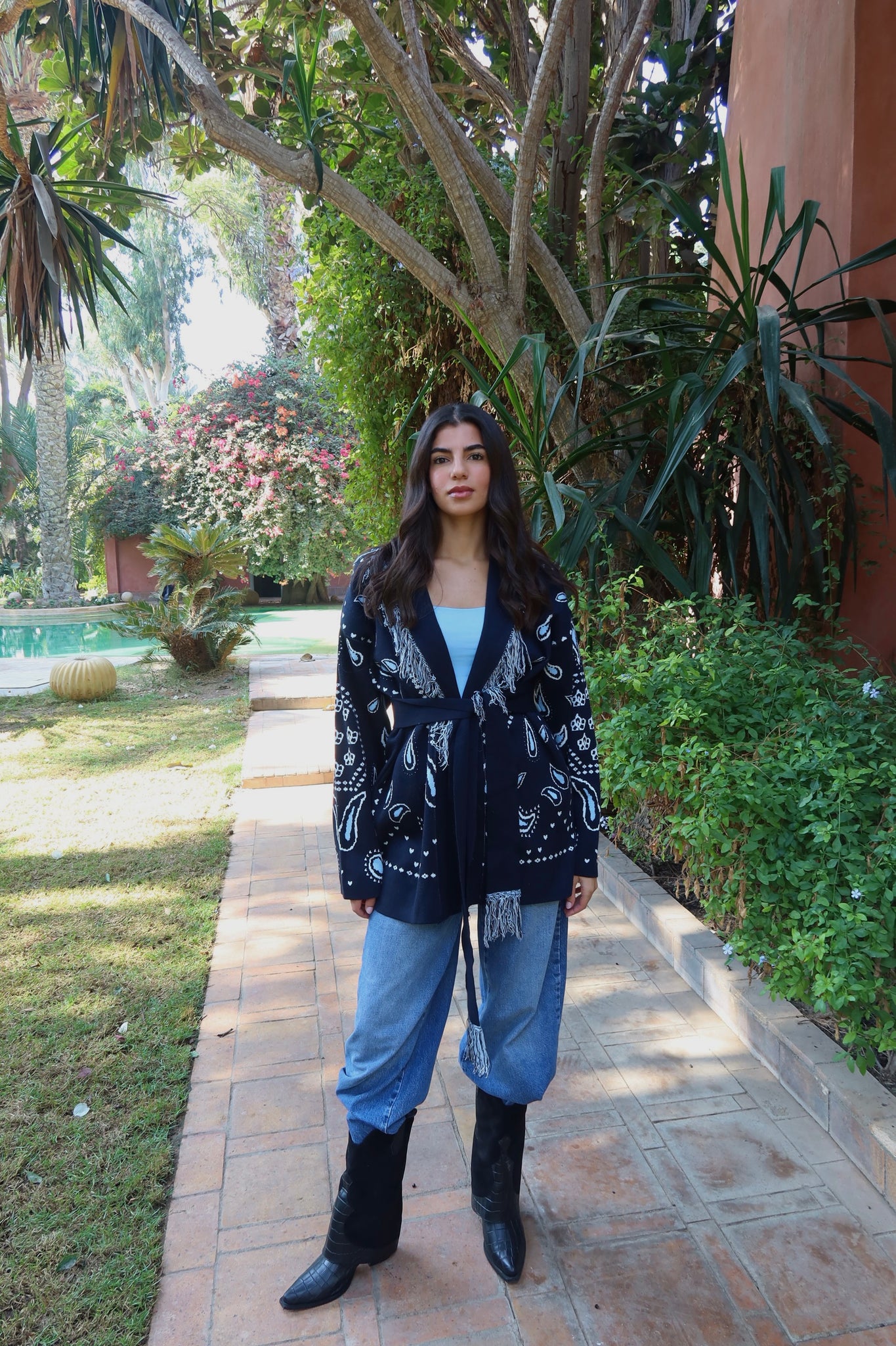 [PRE ORDER] Navy Bloom Coat