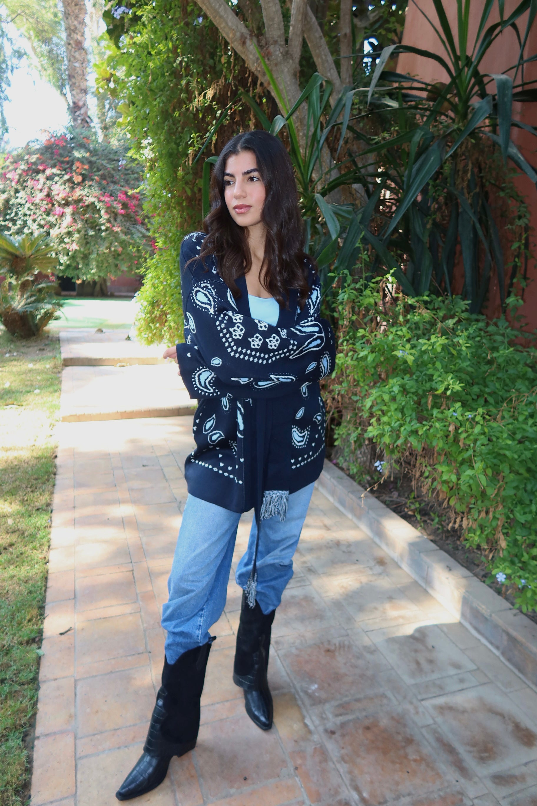 [PRE ORDER] Navy Bloom Coat