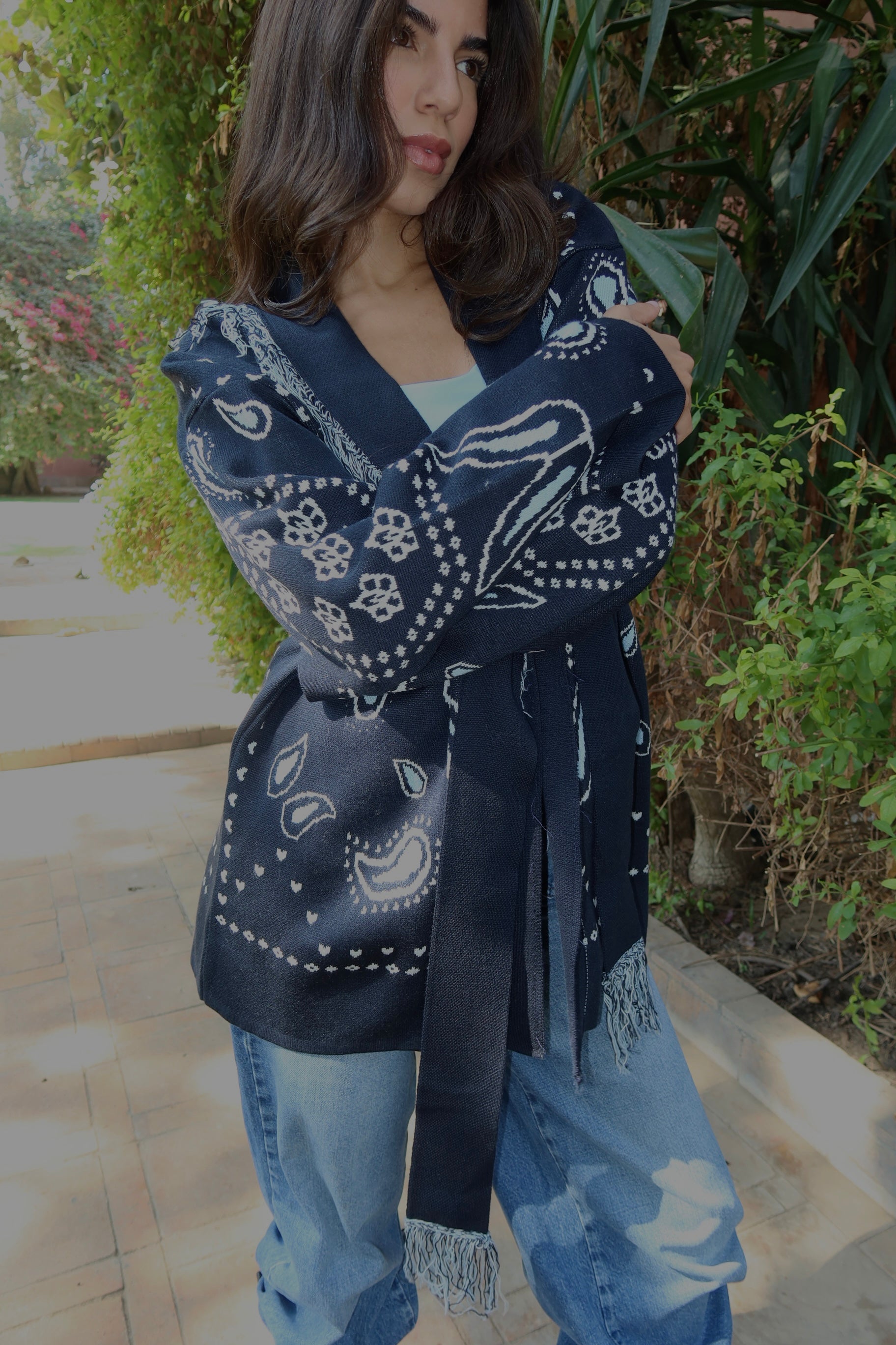 [PRE ORDER] Navy Bloom Coat