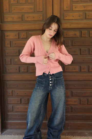 Twisted Tricot Jacket